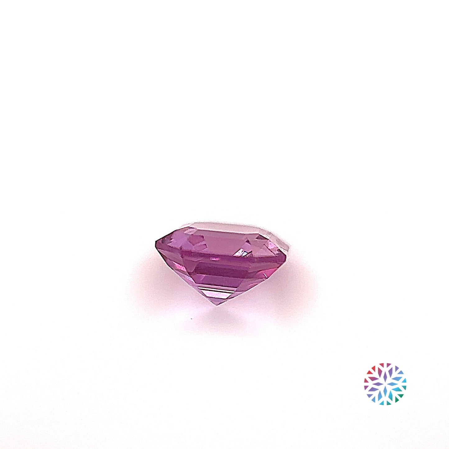 Pink Sapphire- Emerald, 1.16ct, 6.0 x 6.0 x 3.7mm