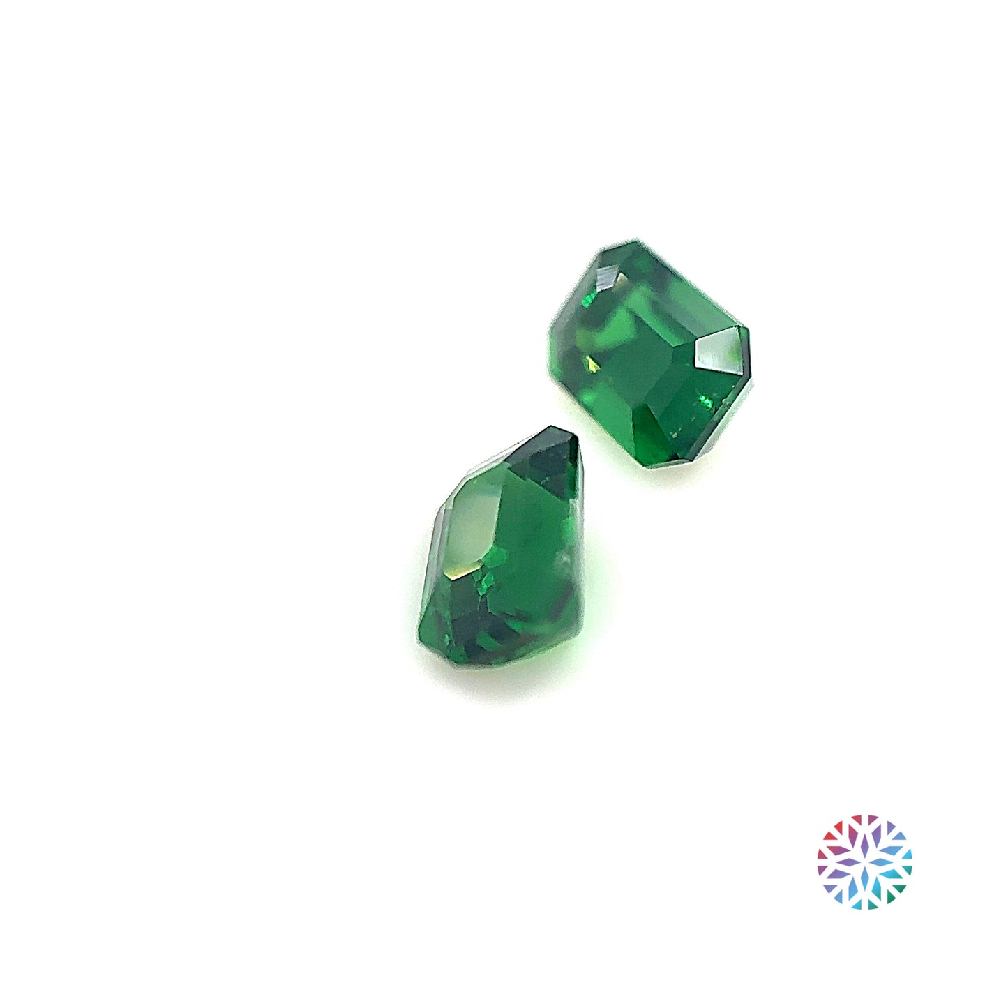 Tsavorite pair - Emerald, 2.19ct, 6.5 x 4.6mm