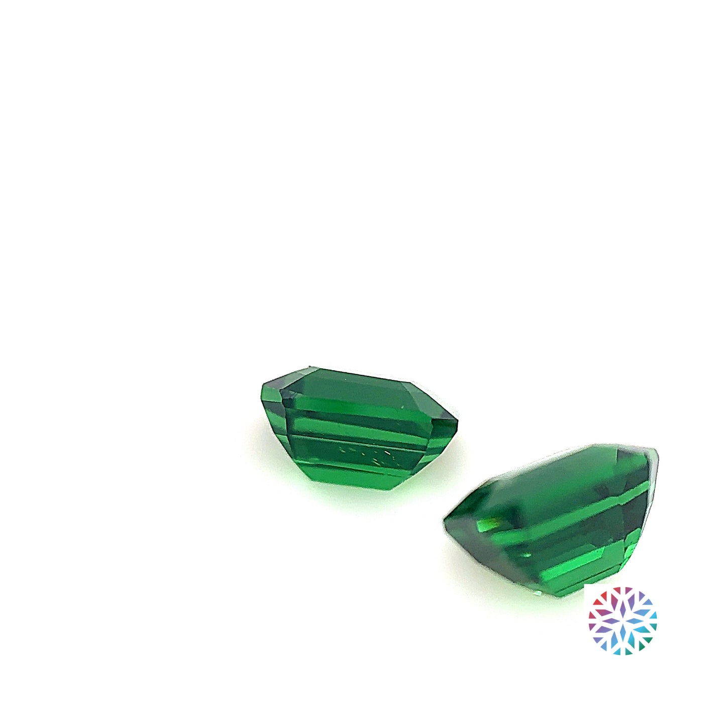 Tsavorite pair - Emerald, 2.19ct, 6.5 x 4.6mm