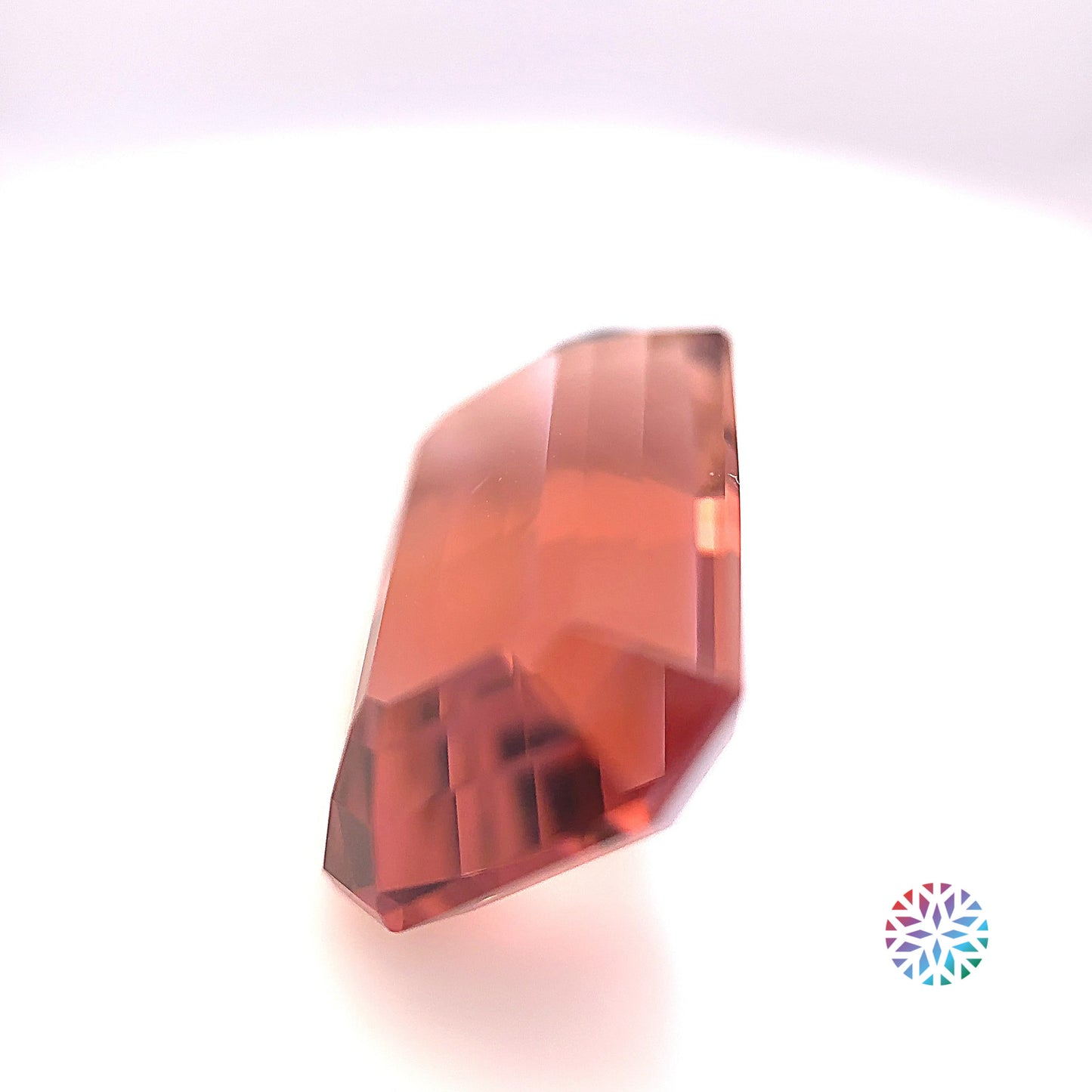 Pink Tourmaline- Emerald, 13.19ct, 17.5 x 11.5 x 8.4mm