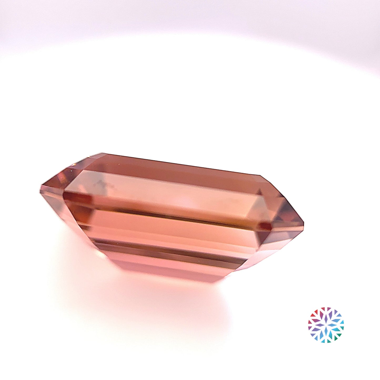Pink Tourmaline- Emerald, 13.19ct, 17.5 x 11.5 x 8.4mm