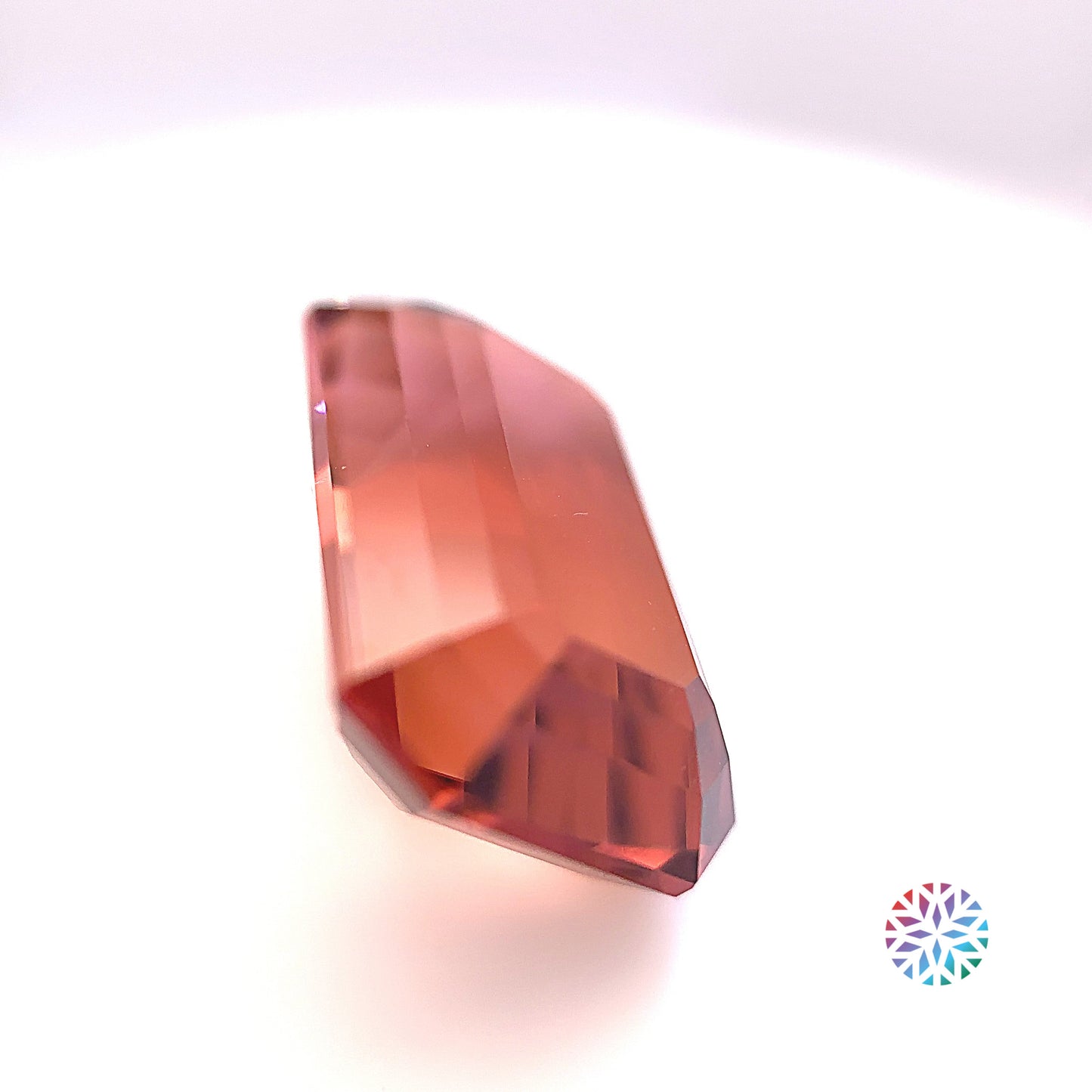 Pink Tourmaline- Emerald, 13.19ct, 17.5 x 11.5 x 8.4mm
