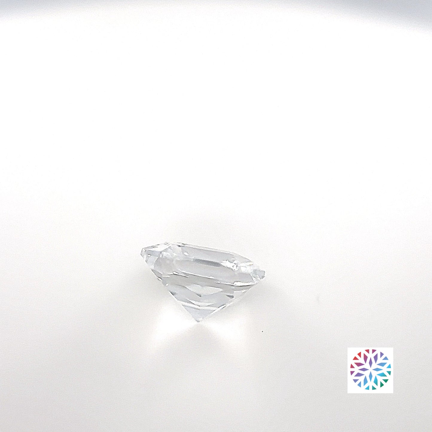 White Sapphire- Radiant, 1.76ct, 6.9 x 6.8 x 4.0mm