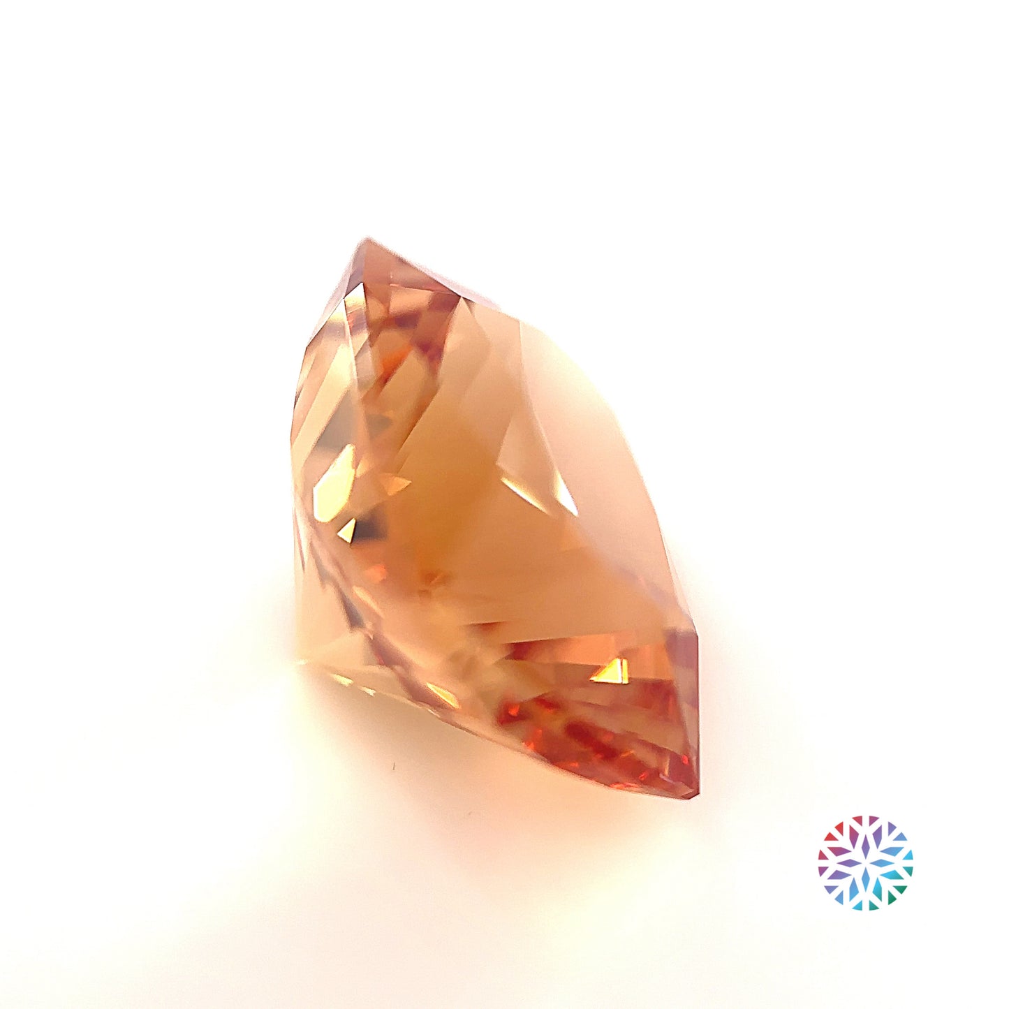 Imperial Topaz- Cushion, 11.07ct, 13.8 x 11.0 x 9.3mm