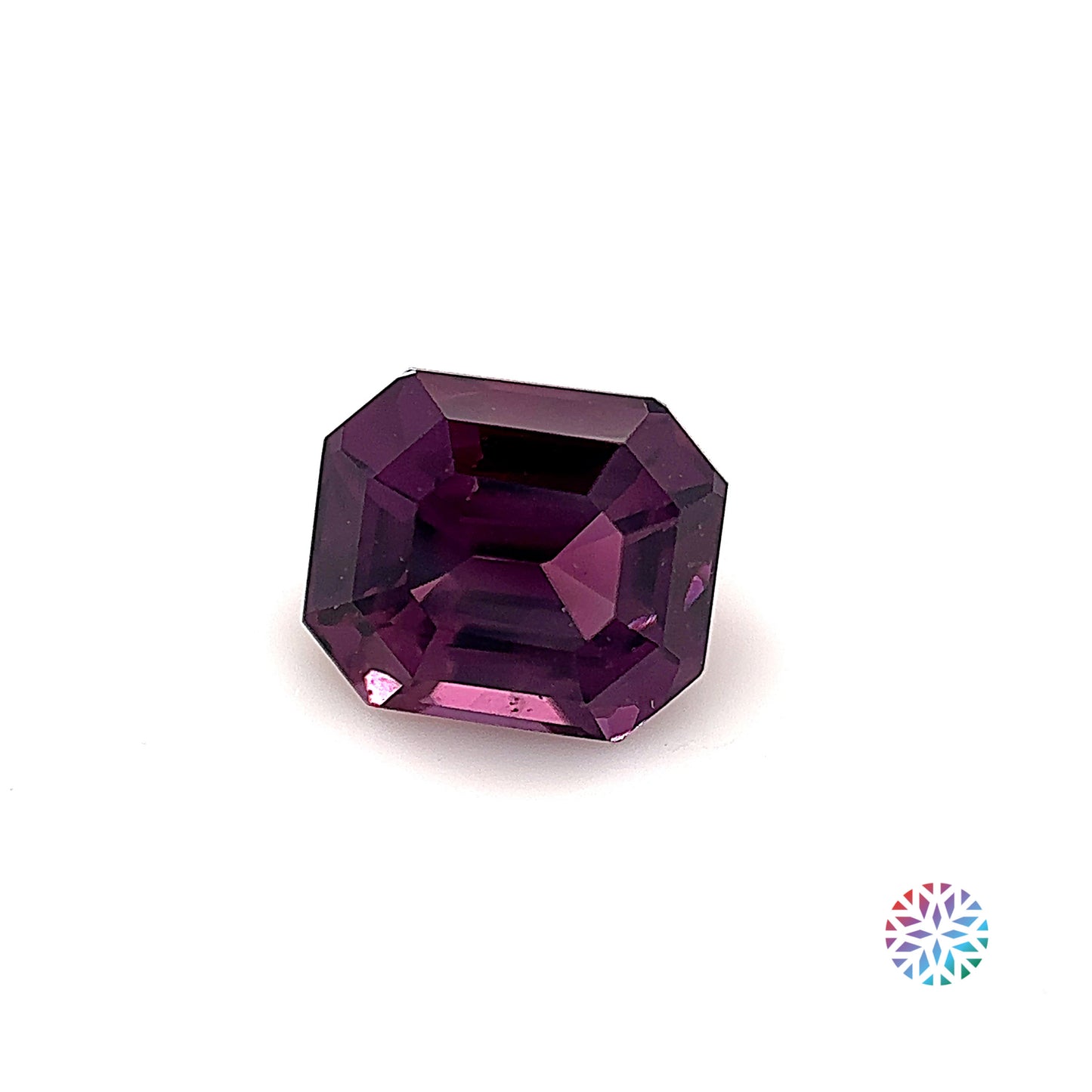 Purple Sapphire- Emerald, 2.68ct, 8.0 x 6.9 x 5.0mm