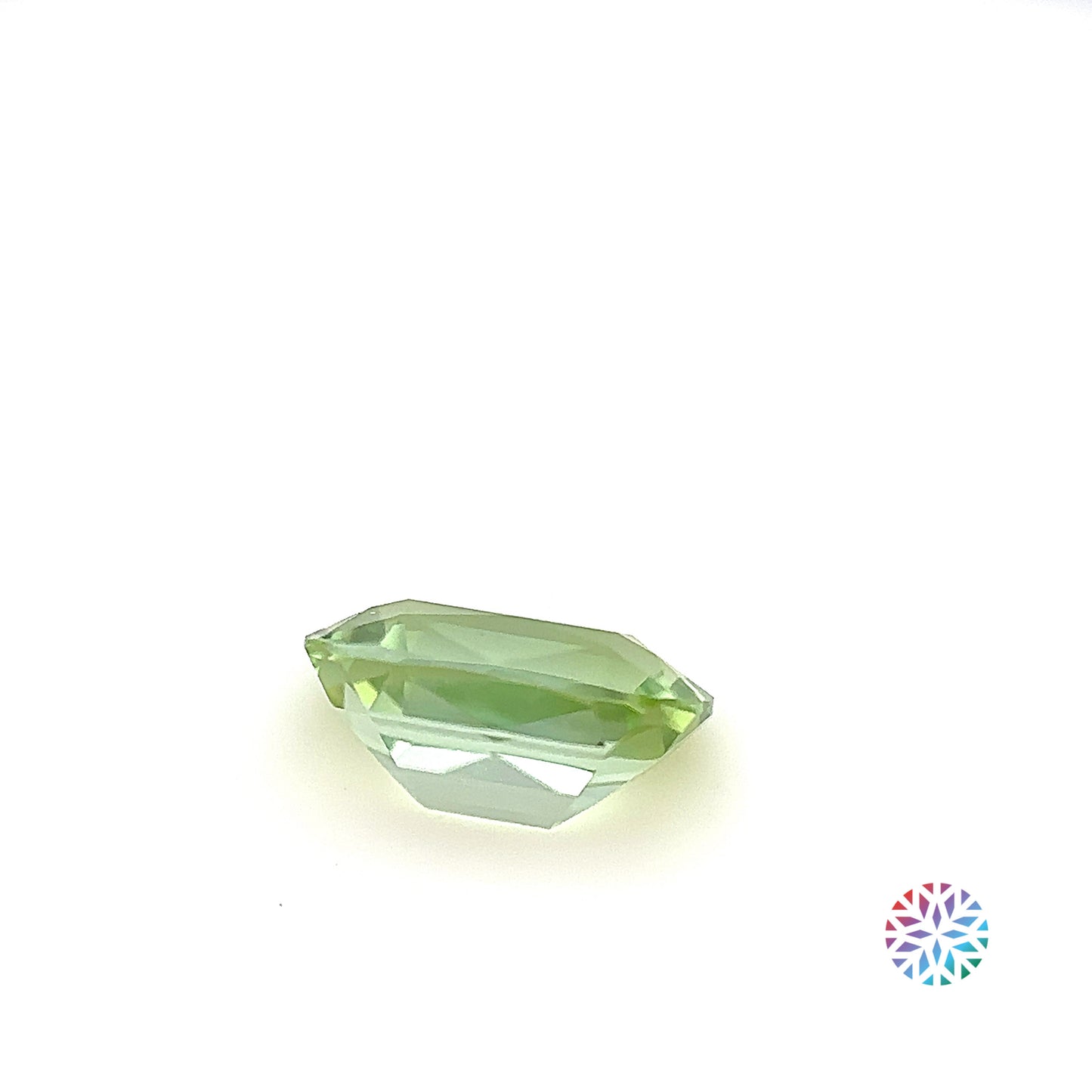Green Tourmaline- Cushion, 1.48ct, 8.5 x 6.0 x 4.3mm