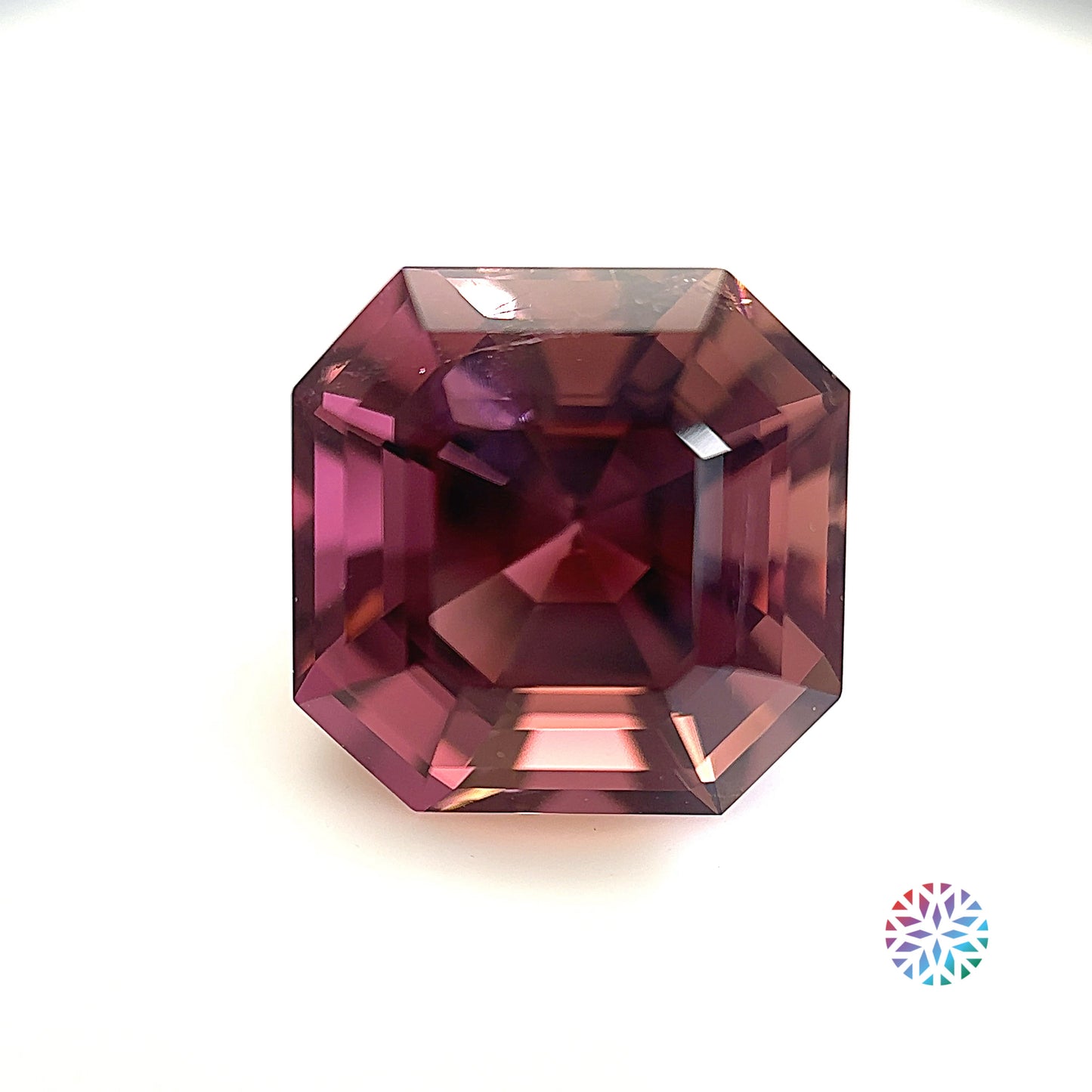 Pink Tourmaline- Emerald, 6.38ct, 10.7 x 10.7 x 8.5mm
