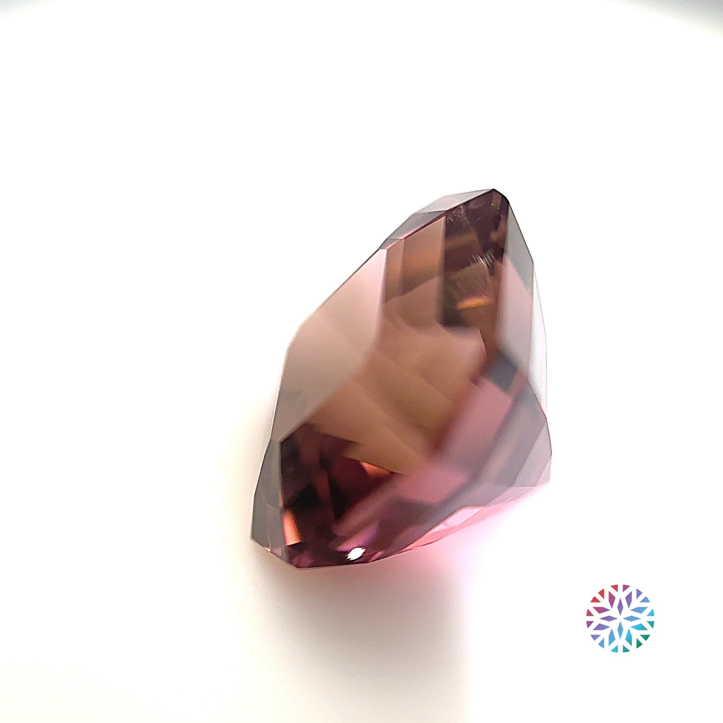 Pink Tourmaline- Emerald, 6.38ct, 10.7 x 10.7 x 8.5mm