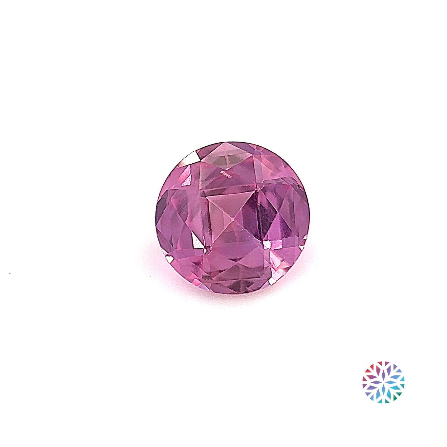 Pink Sapphire- Round, 1.65ct, 7.4 x 7.4 x 4.0mm
