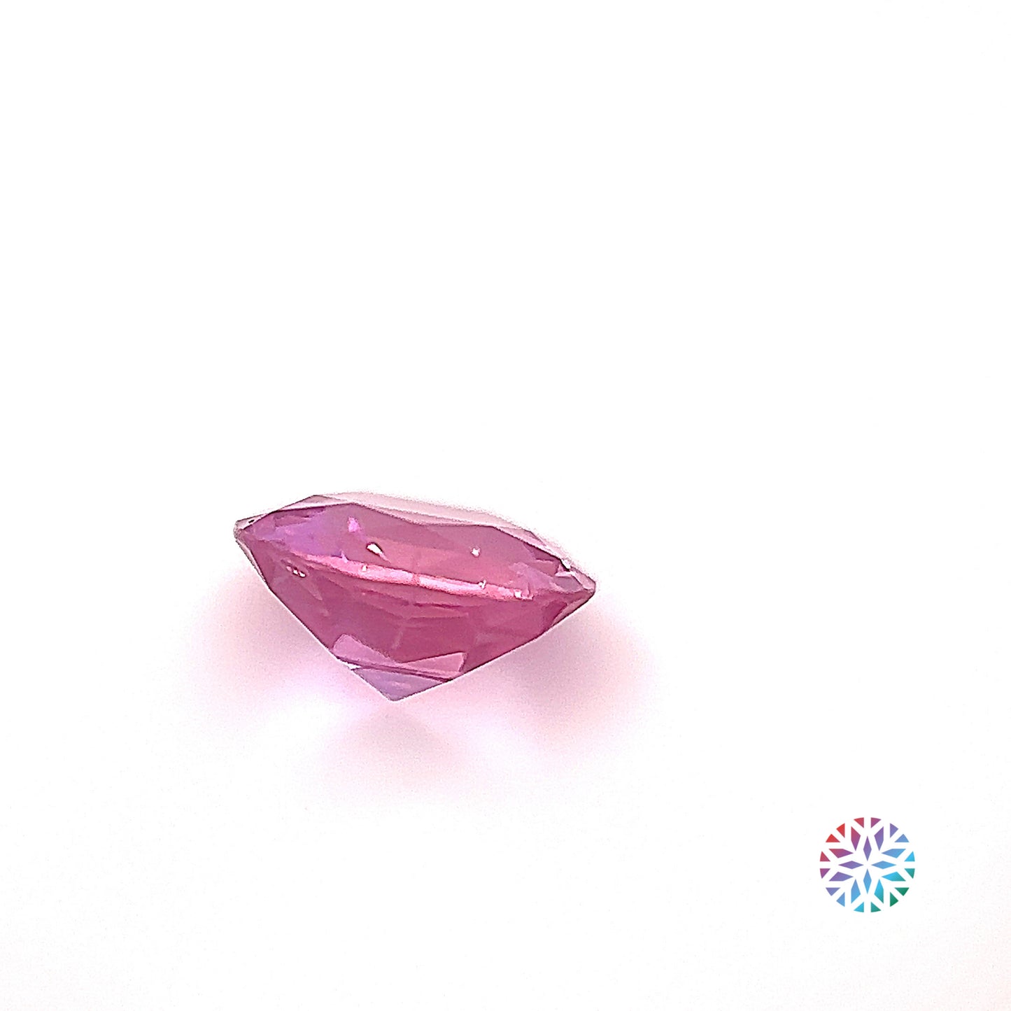 Pink Sapphire- Round, 1.65ct, 7.4 x 7.4 x 4.0mm