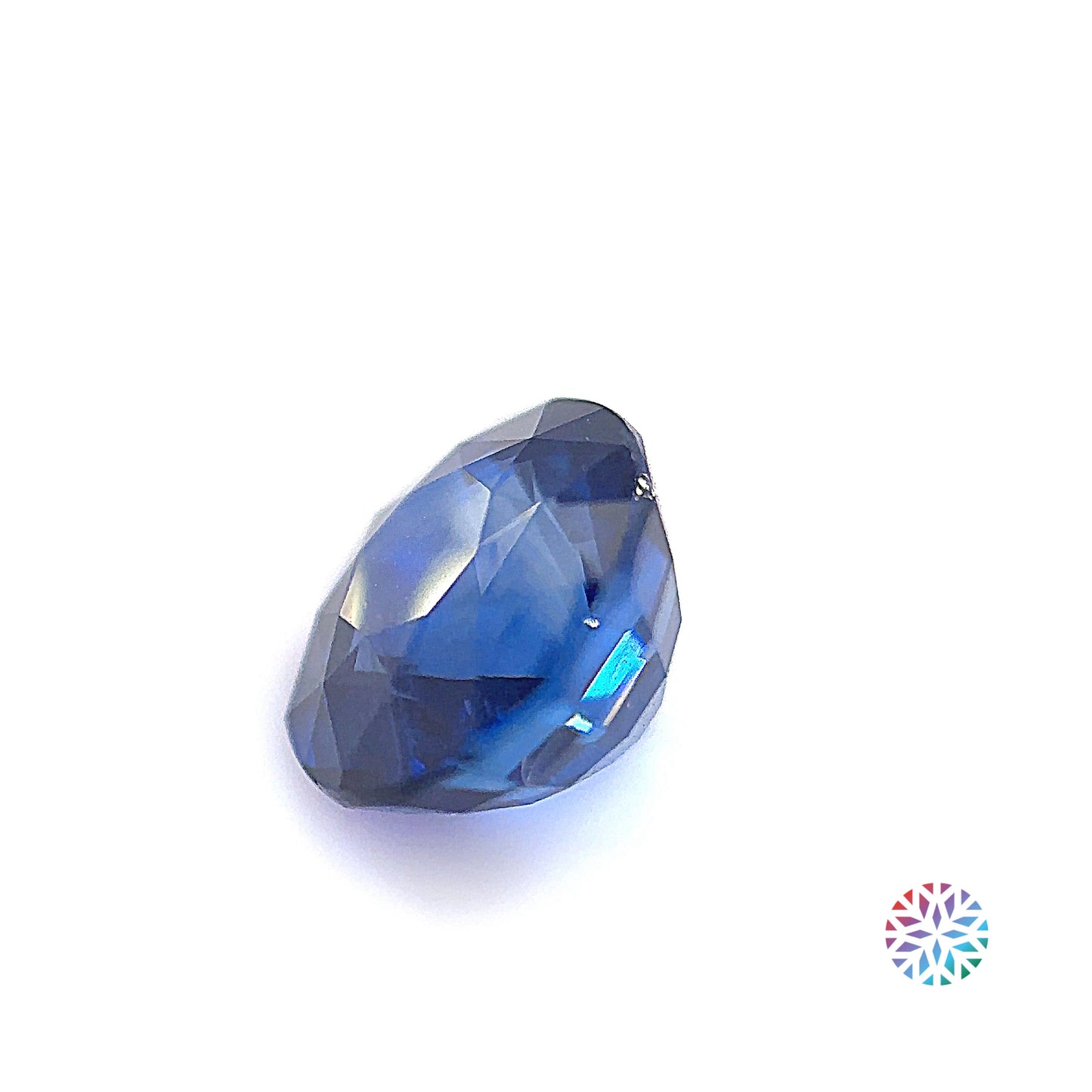 Blue Sapphire- Round, 3.02ct, 8.1 x 8.1 x 5.9mm