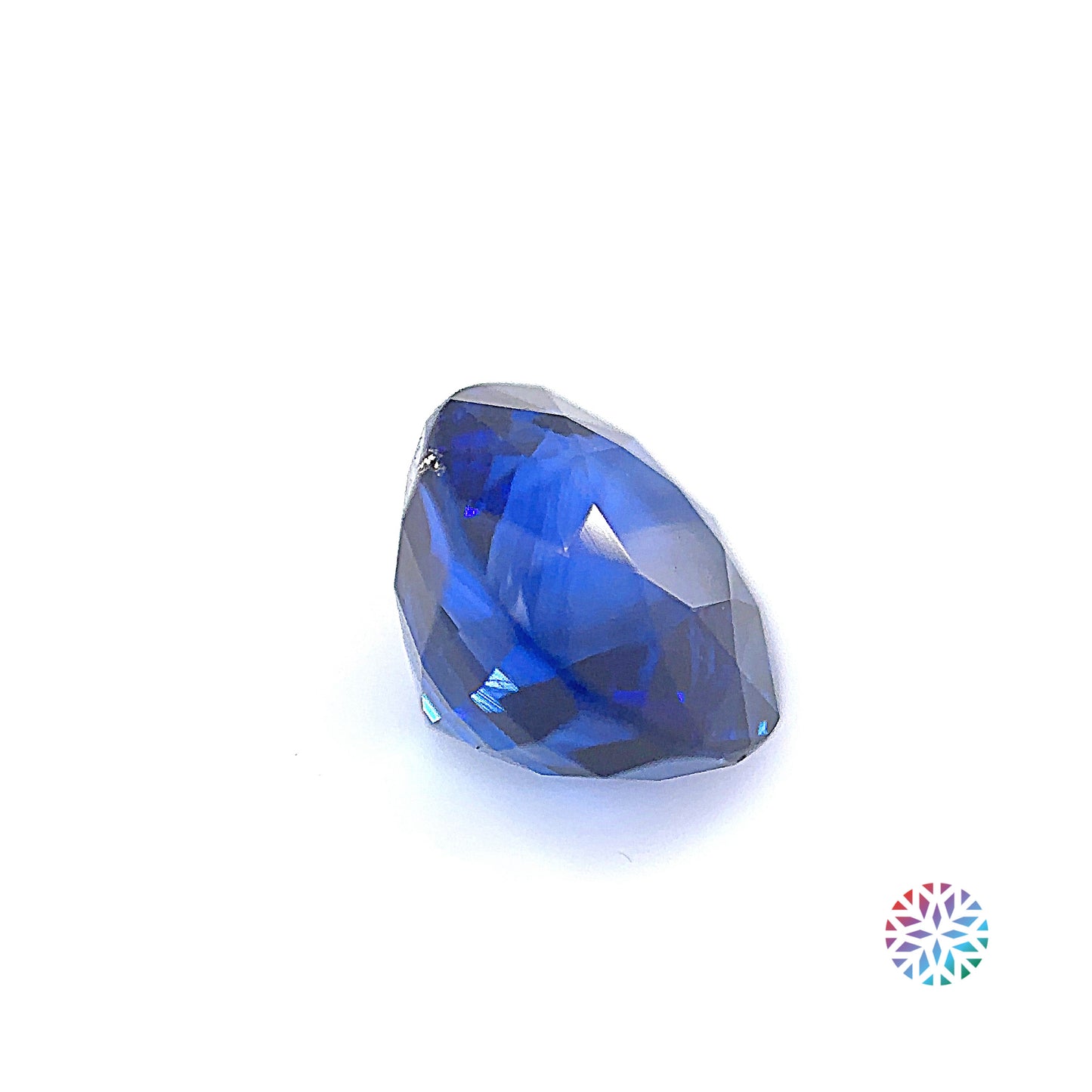 Blue Sapphire- Round, 3.02ct, 8.1 x 8.1 x 5.9mm