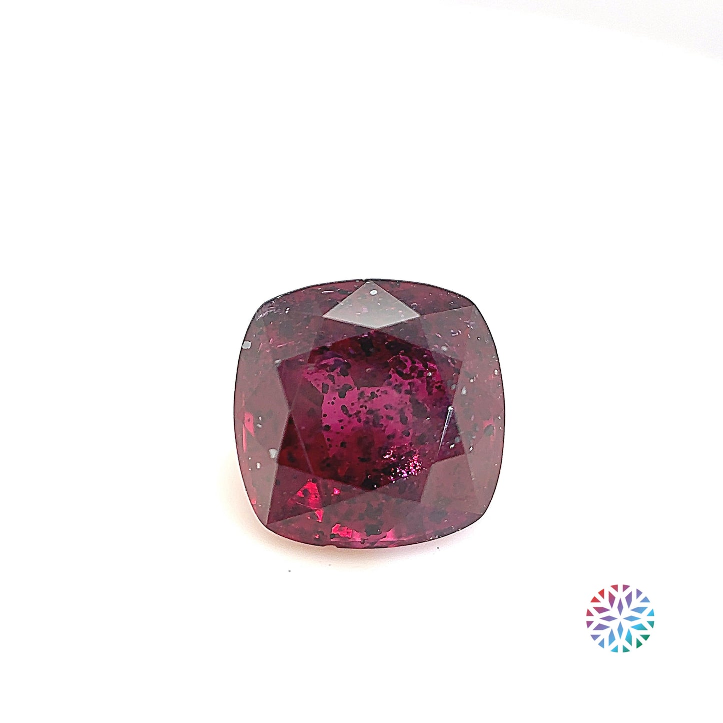 Ruby- Cushion, 3.84ct, 8.7 x 8.7 x 5.7mm, (C), (N)