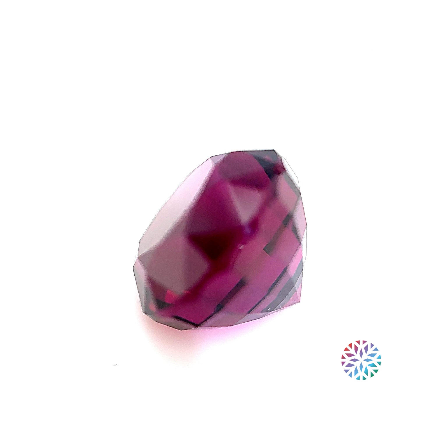 Rhodolite- Round, 14.06ct, 12.8 x 12.8 x 10.4mm