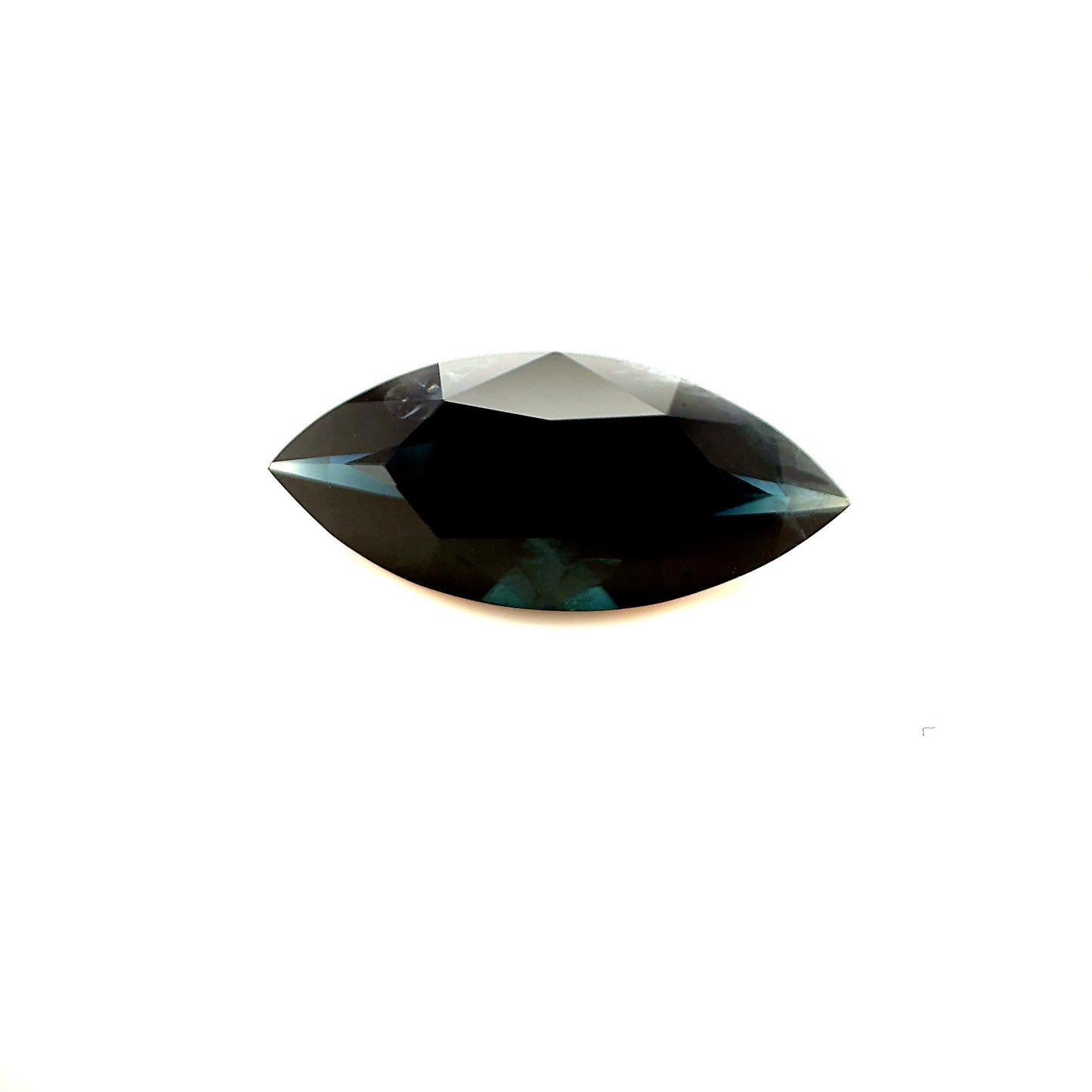 Black Sapphire - Marquise, 6.91ct, 19.6 x 8.8 x 6.3mm