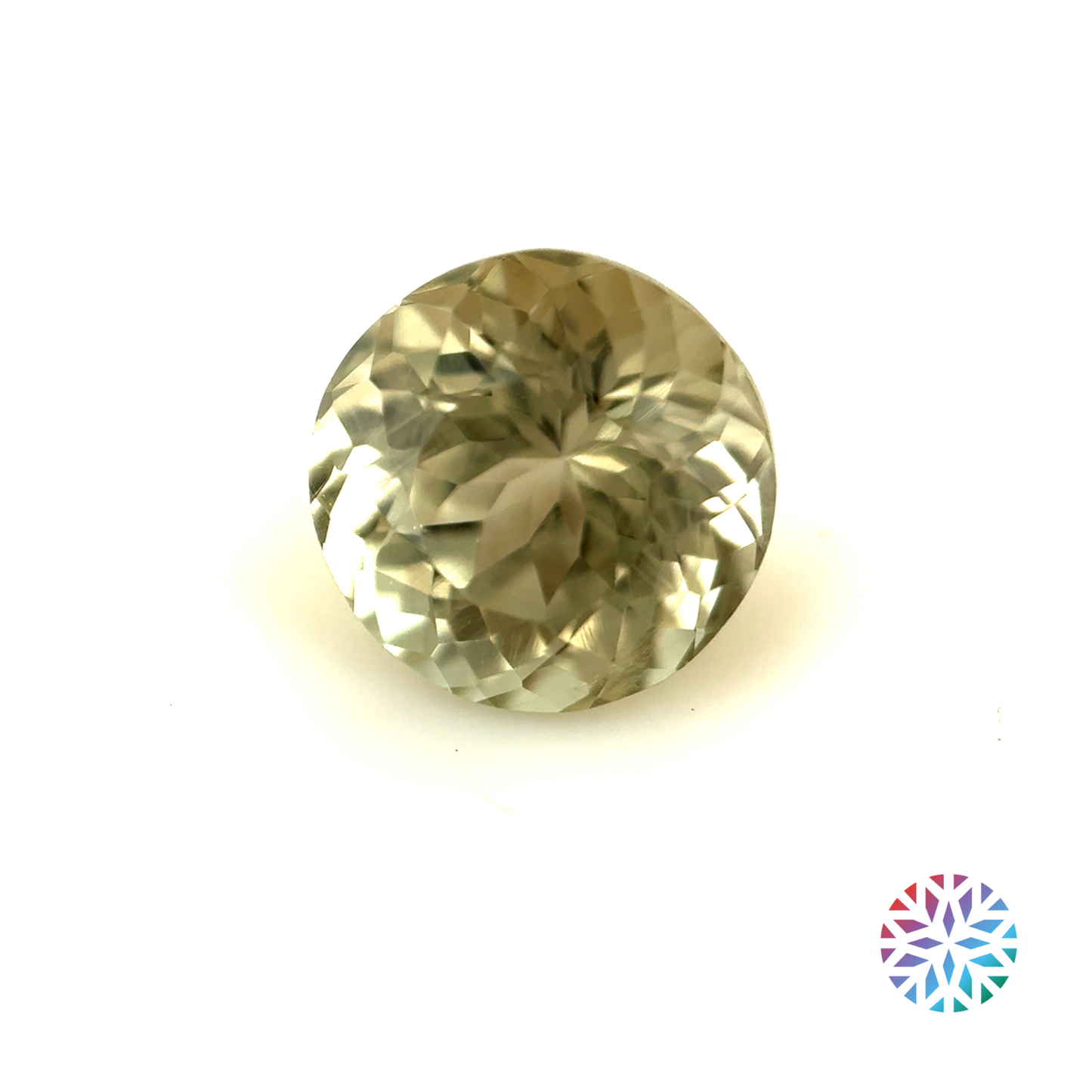 Turkish Diaspore- Round, 2.1ct, 7.6 x 7.6 x 5.7mm