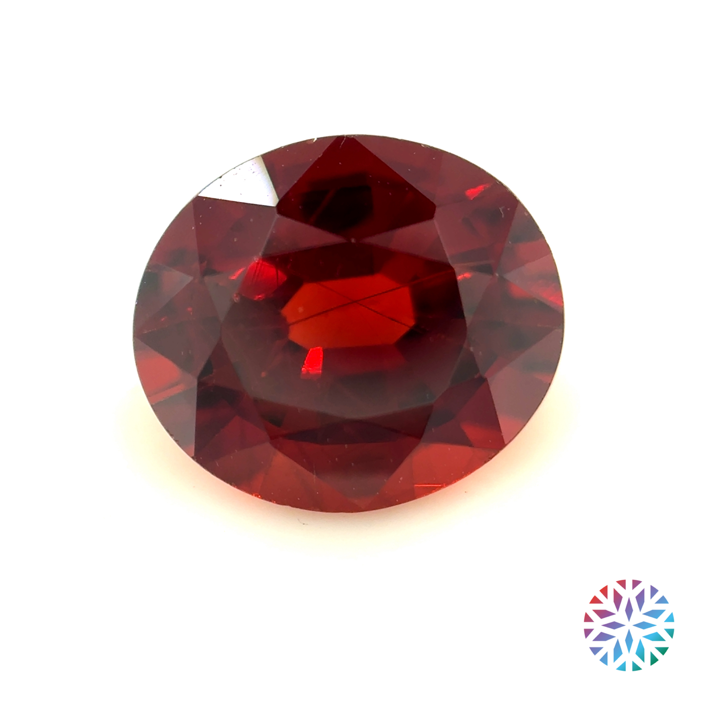 Spessartite- Oval, 2.46ct, 8.5 x 7.3 x 4.5mm