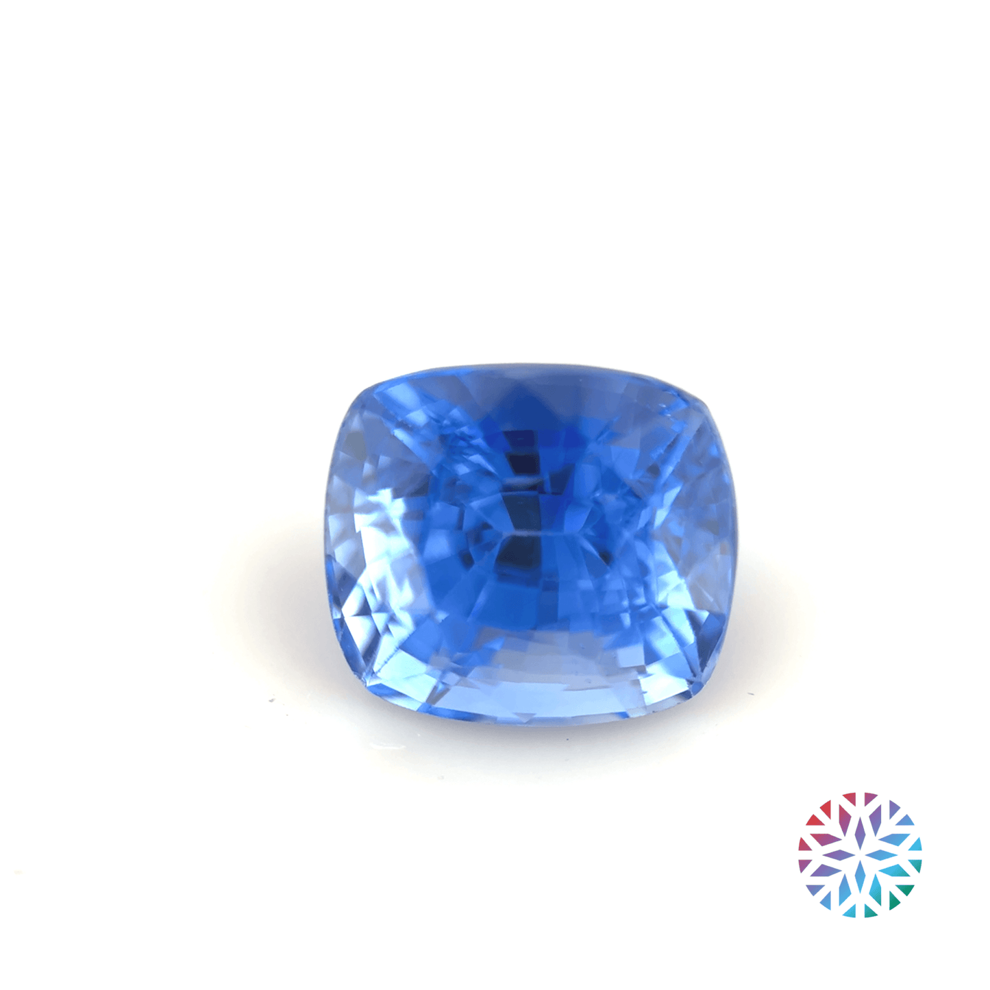 Blue Sapphire- Cushion, 2.26ct, 7.2 x 6.3 x 5.7mm
