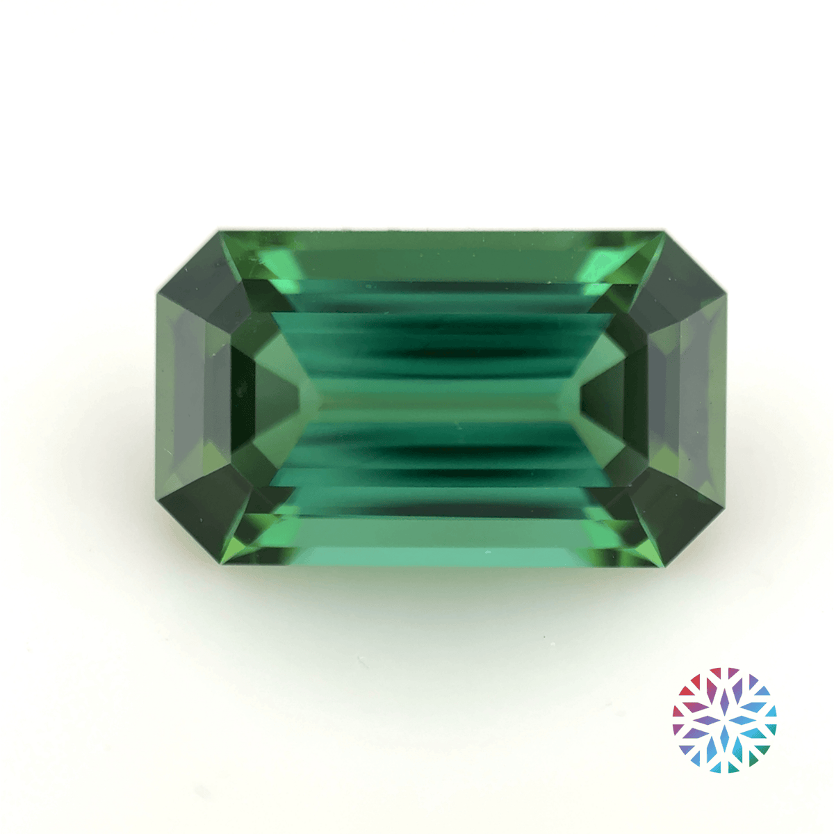 Green Tourmaline - Emerald, 2.59ct, 10.7 x 6.3 x 4.7mm