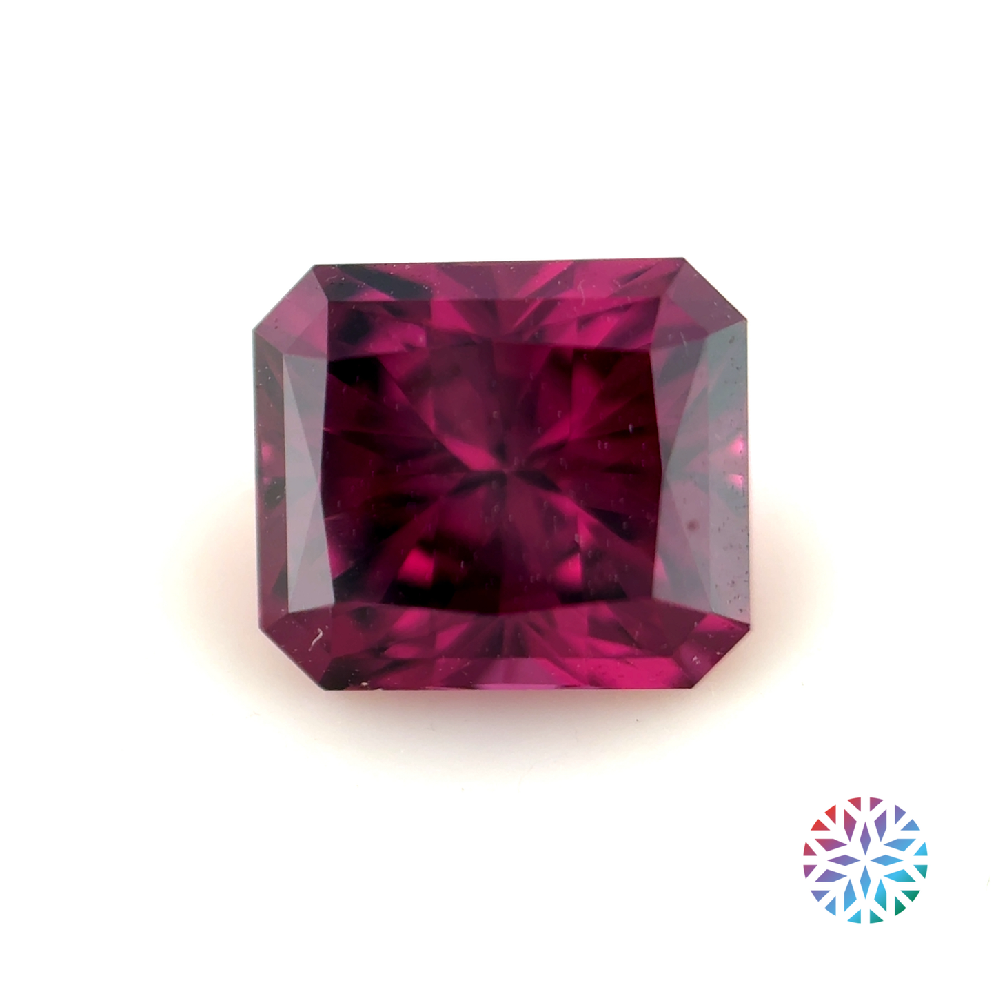 Rhodolite- Radiant, 2.02ct, 7.1 x 6.2 x 5.0mm