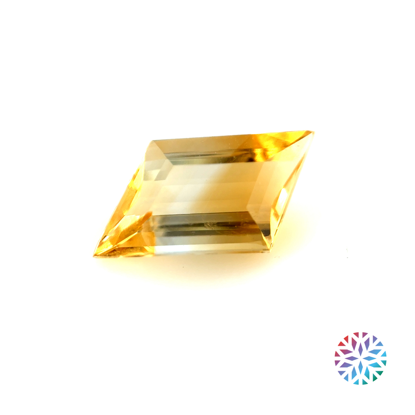 B/C Citrine- Fancy, 1.94ct, 8.3 x 6.3 x 4.4mm