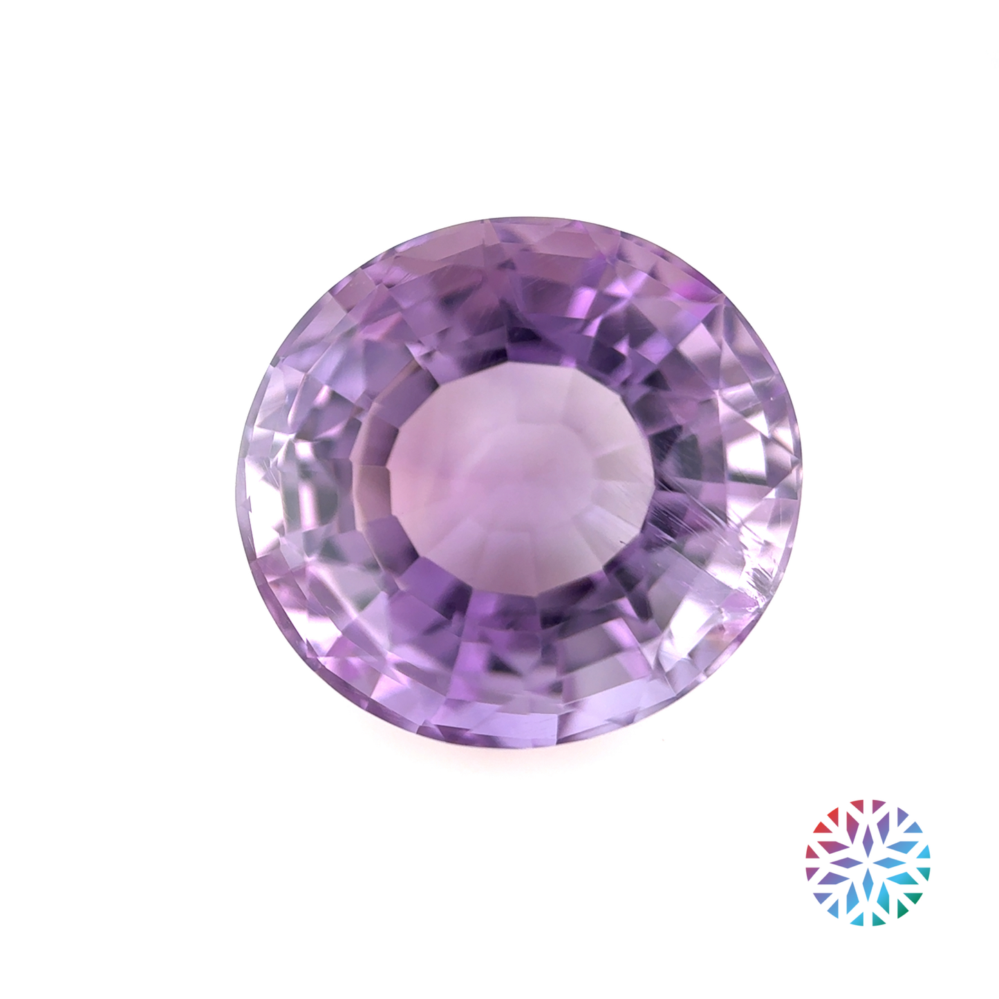 Amethyst- Oval, 14.45ct, 15.7 x 14.6 x 11.4mm