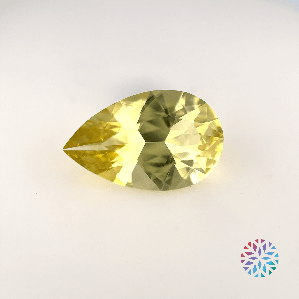 Yellow Beryl - Pear, 3.49ct, 14.9 x 9.4 x 5.8mm