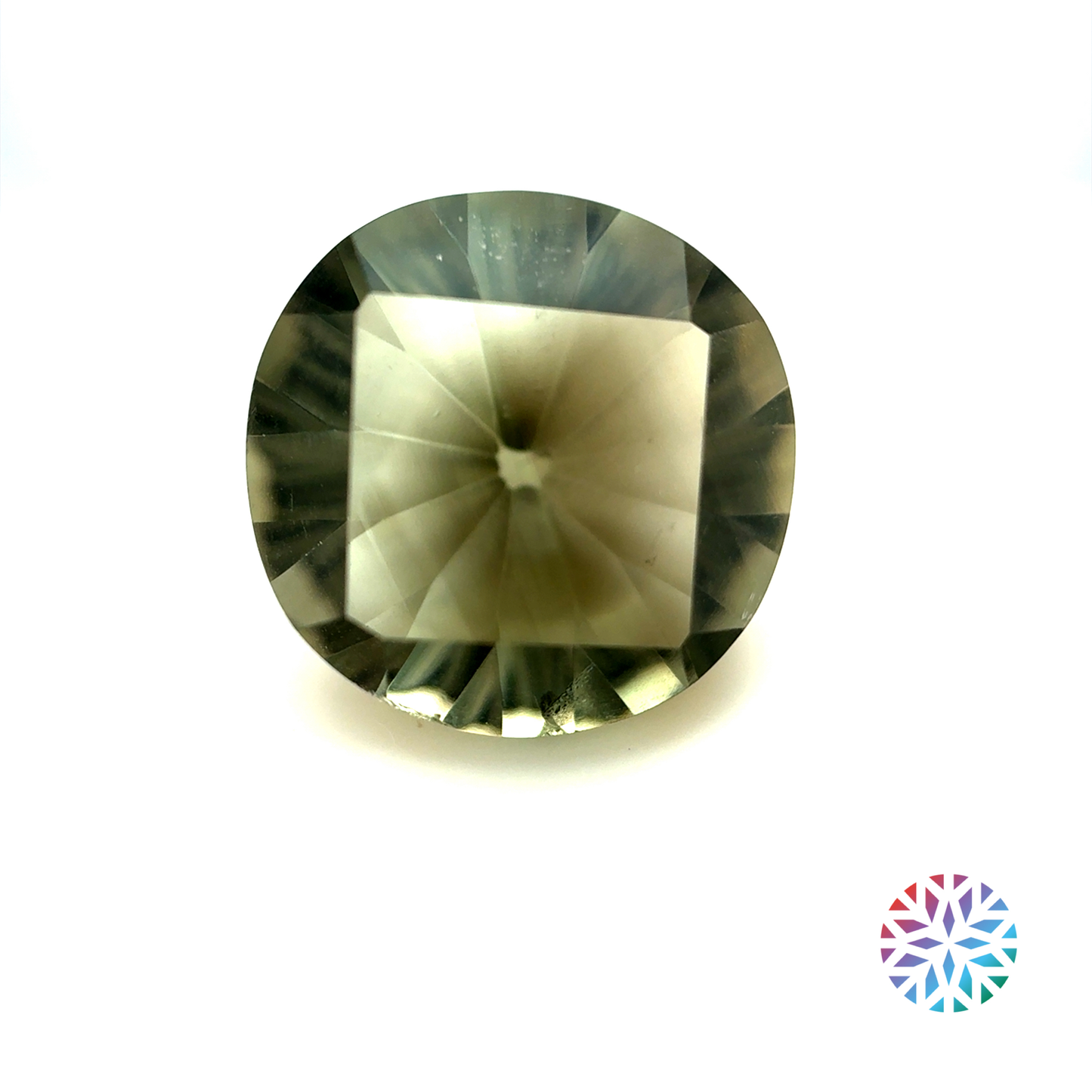 Green Amethyst- Round, 8.93ct, 14.4 x 14.4 x 8.3mm