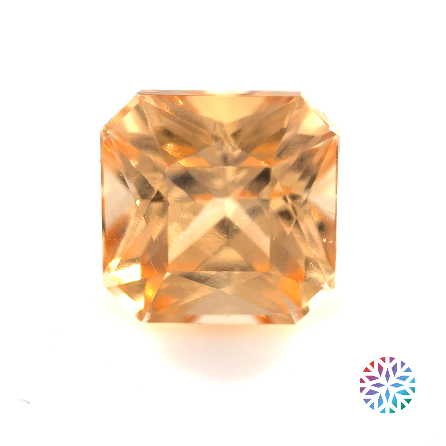 Golden Hessonite- Radiant, 2.37ct, 7.3 x 7.2 x 5.5mm