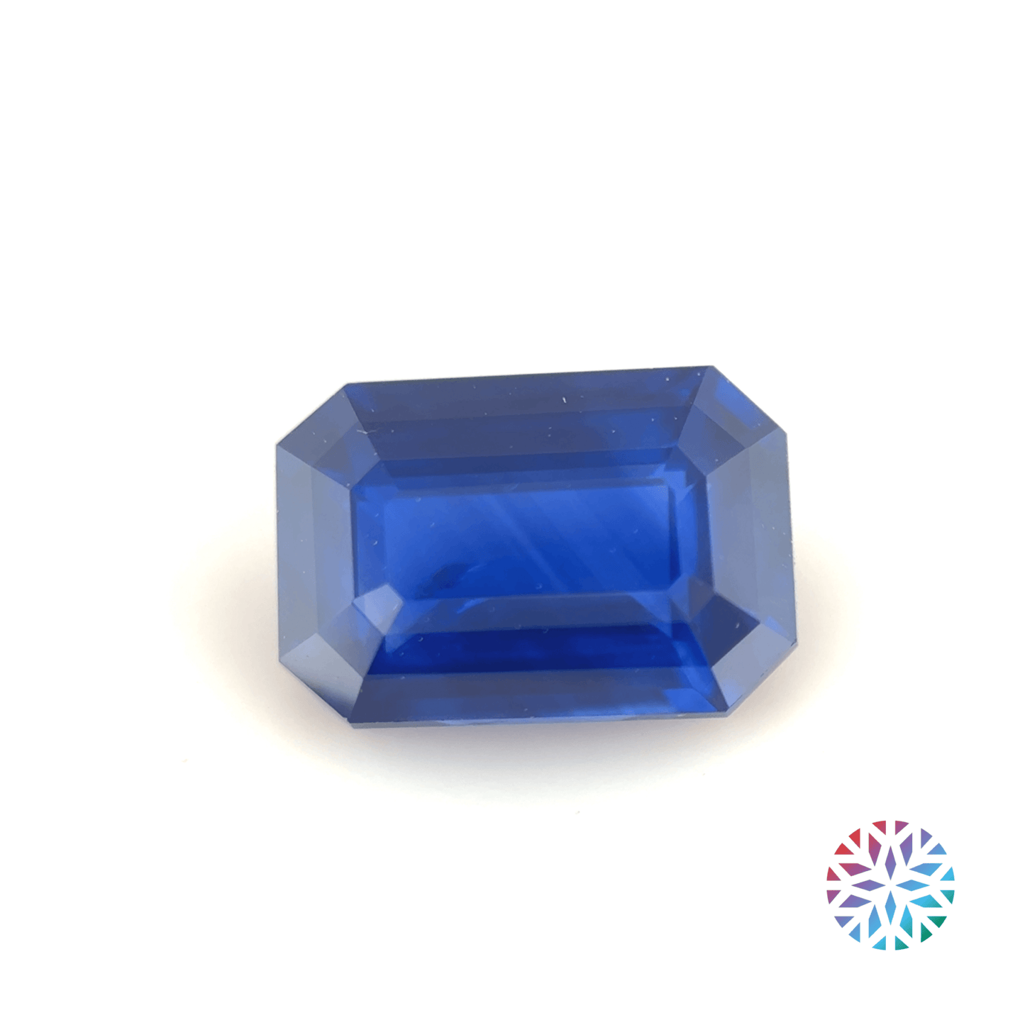 Blue Sapphire- Emerald, 1.10ct, 6.9 x 4.8 x 3.2mm
