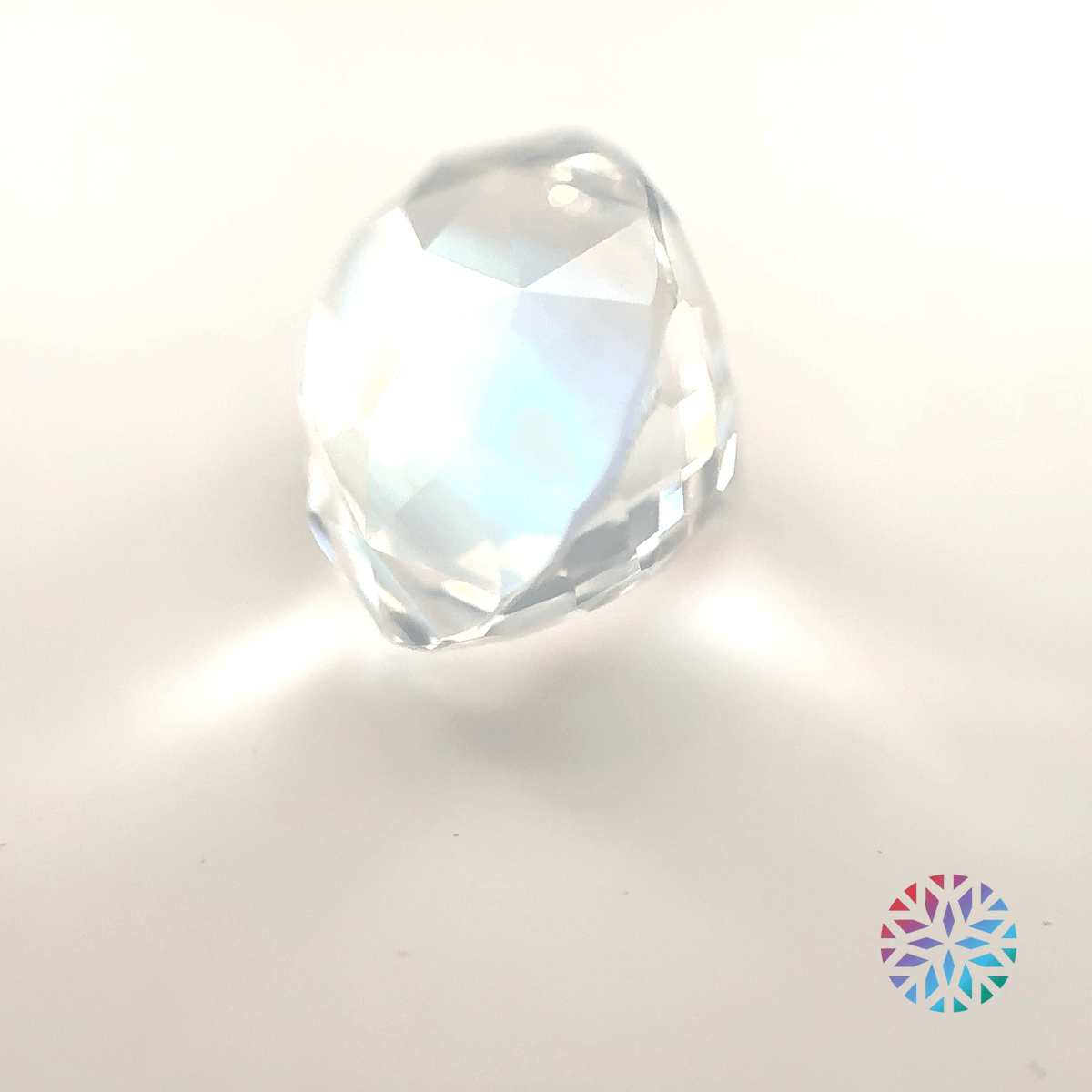 Rainbow Moonstone - Oval, 6.88ct, 11.1 x 10.6 x 10.2mm