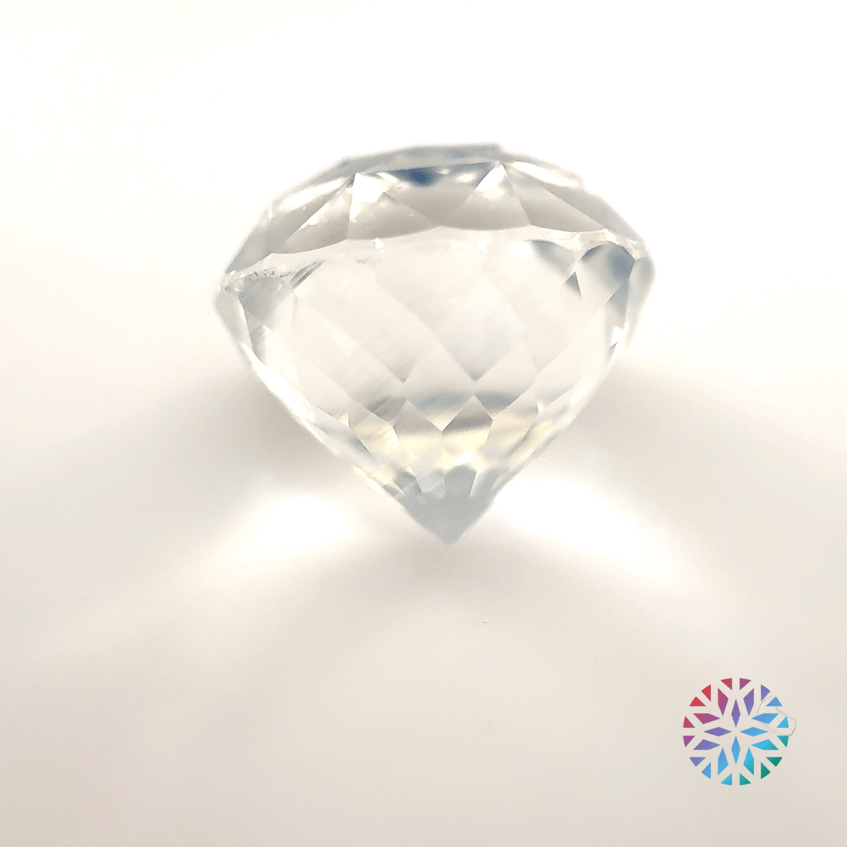 Rainbow Moonstone - Oval, 6.88ct, 11.1 x 10.6 x 10.2mm