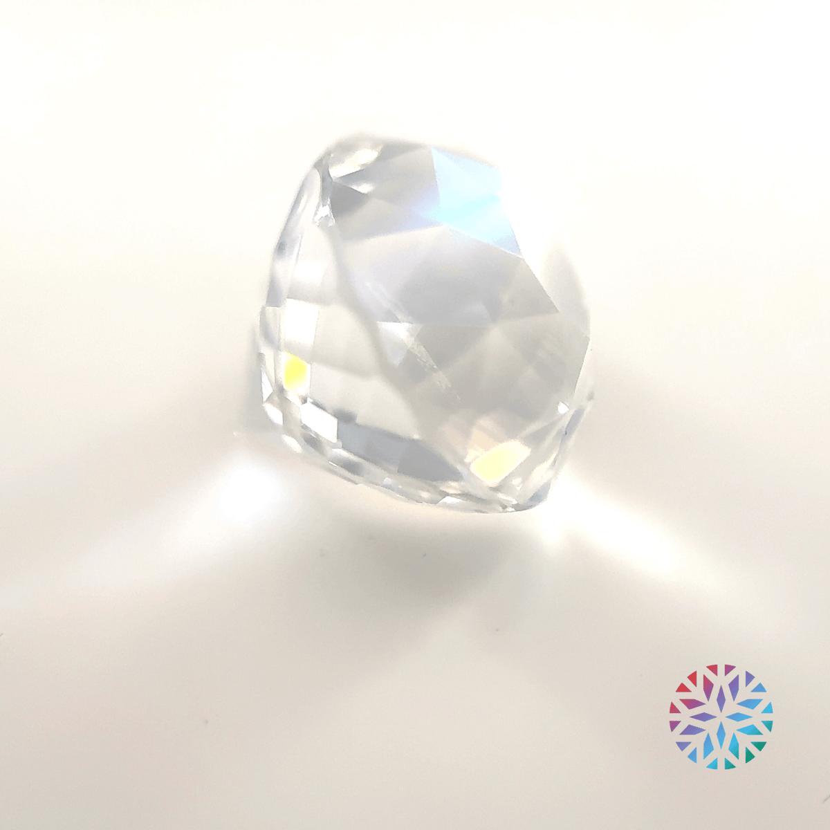 Rainbow Moonstone - Oval, 6.88ct, 11.1 x 10.6 x 10.2mm