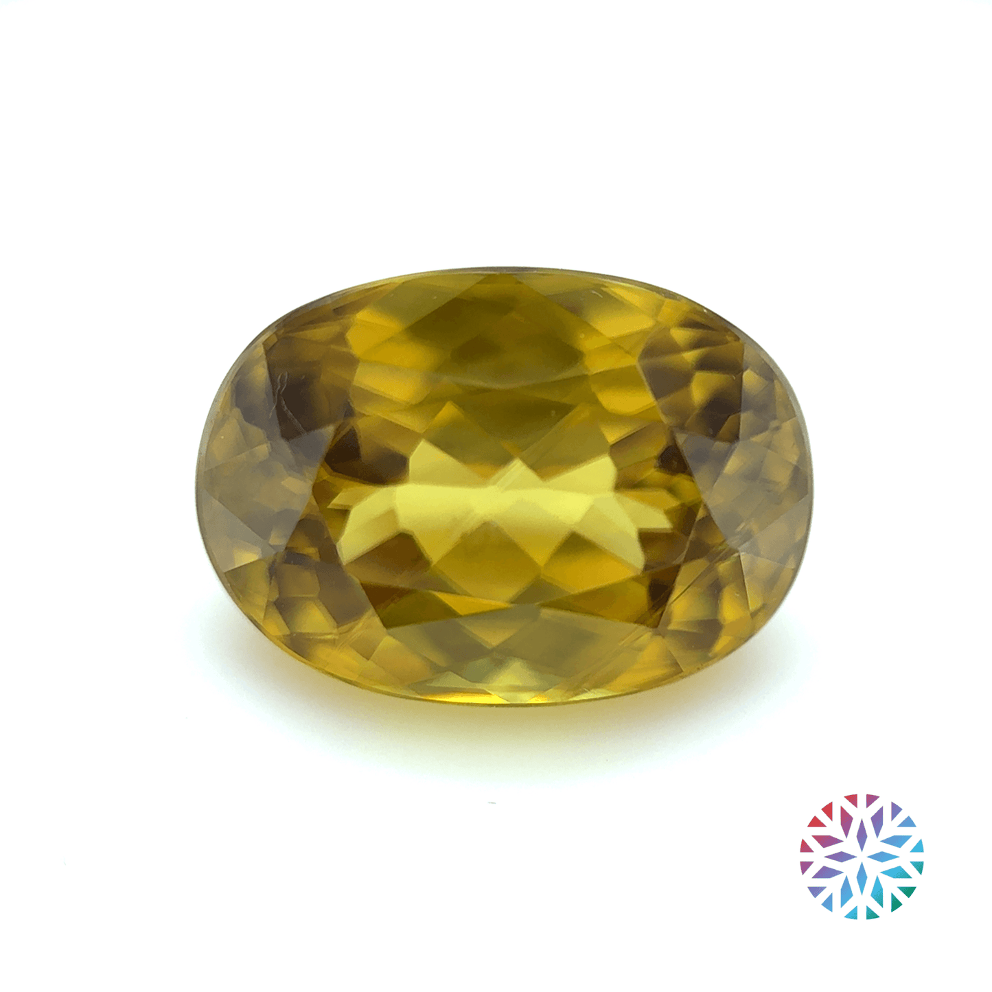 Sphene- Oval, 5.47ct, 12.5 x 9.0 x 5.9mm