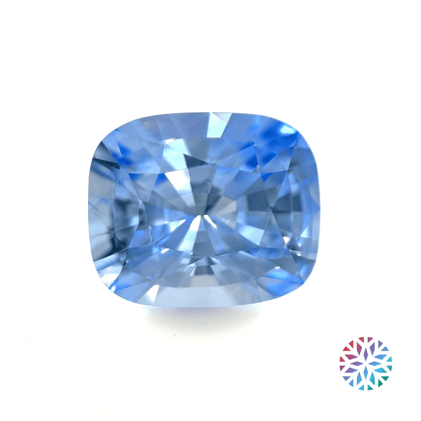 Blue Sapphire - Cushion, 4.18ct, 10.1 x 8.4 x 5.9mm