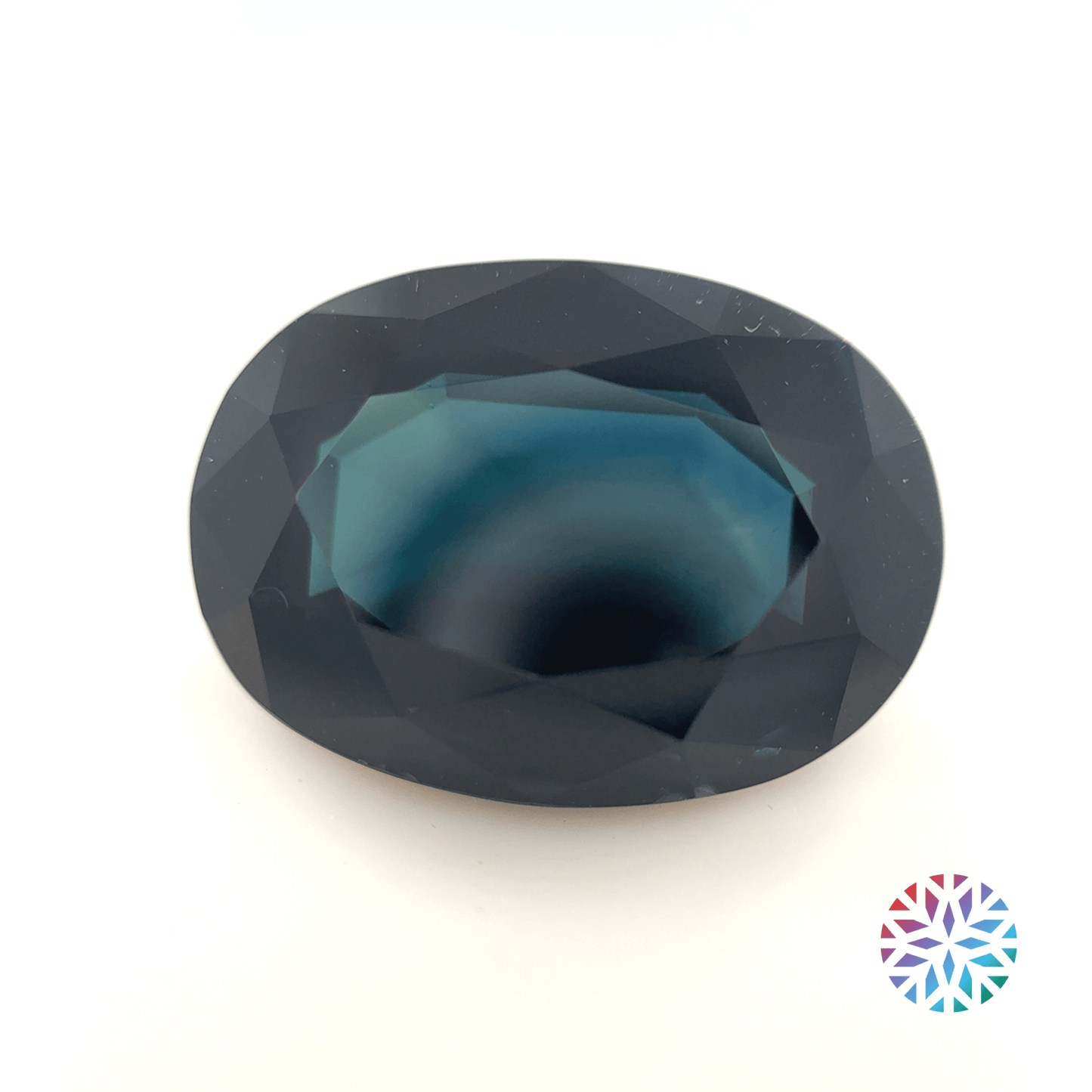 Blue Sapphire - Oval, 10.98ct, 16.3 x 12.0 x 6.3mm