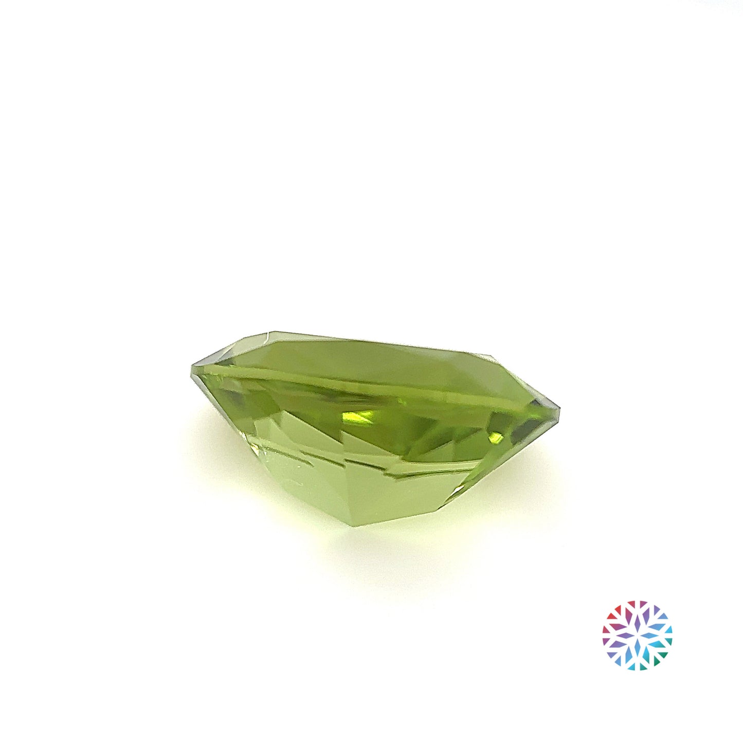 Peridot- Oval, 3.75ct, 11.9 x 8.4 x 5.9mm