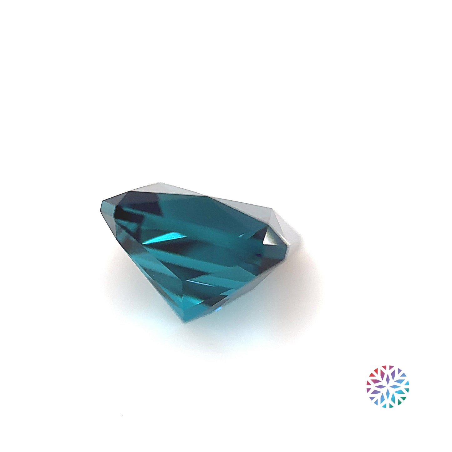 Indicolite- Radiant, 3.43ct, 8.5 x 8.5 x 6.3mm