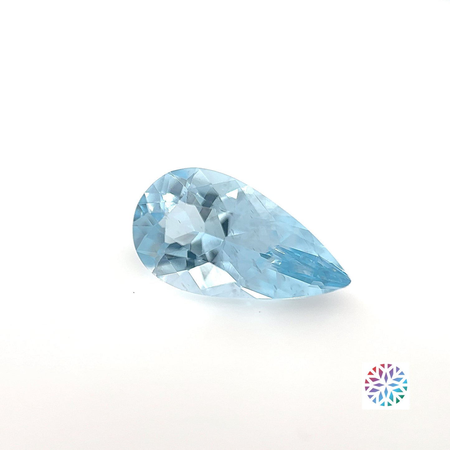 Aquamarine- Pear, 1.77ct, 11.8 x 6.4 x 4.8mm