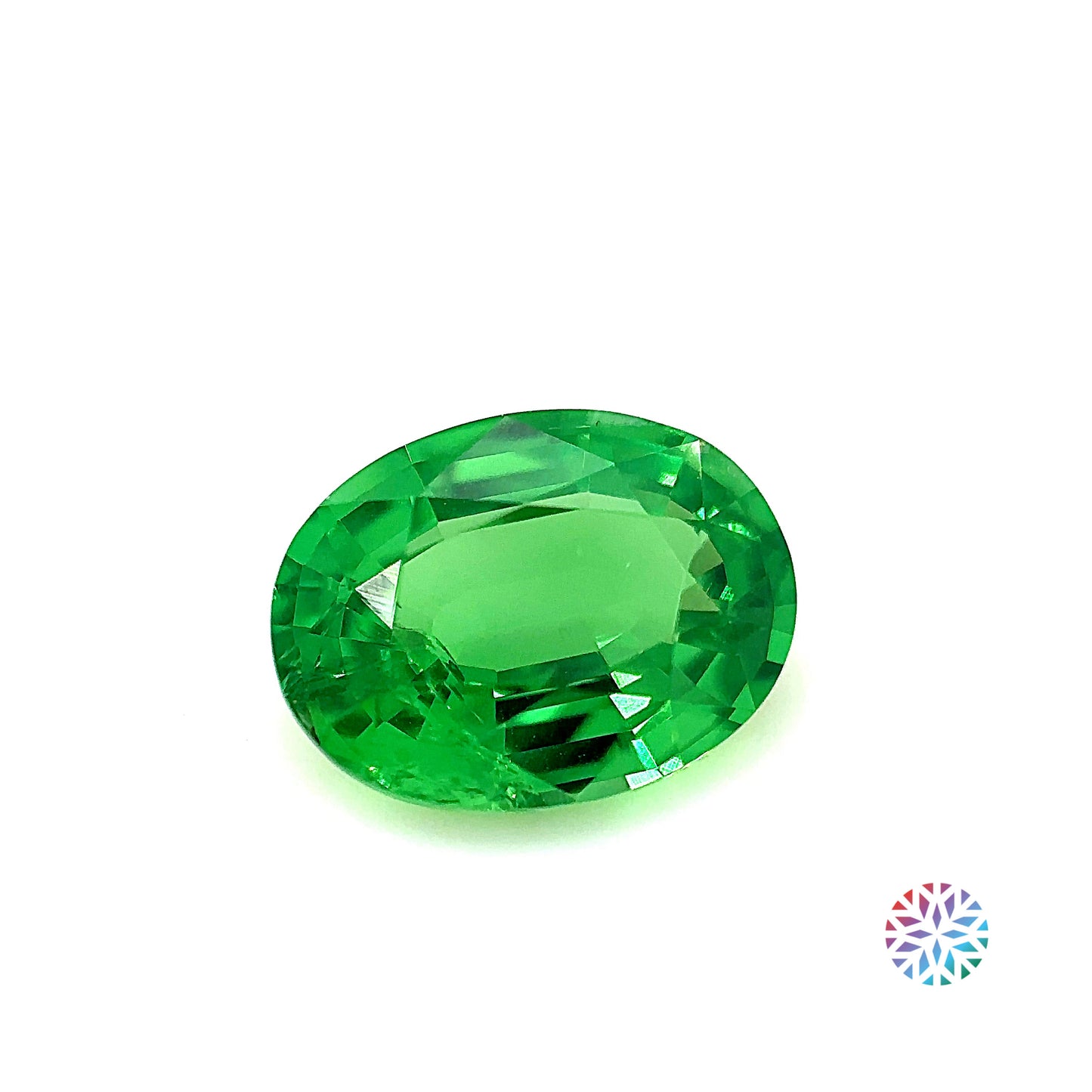 Tsavorite- Oval, 2.11ct, 9.0 x 6.8 x 4.1mm