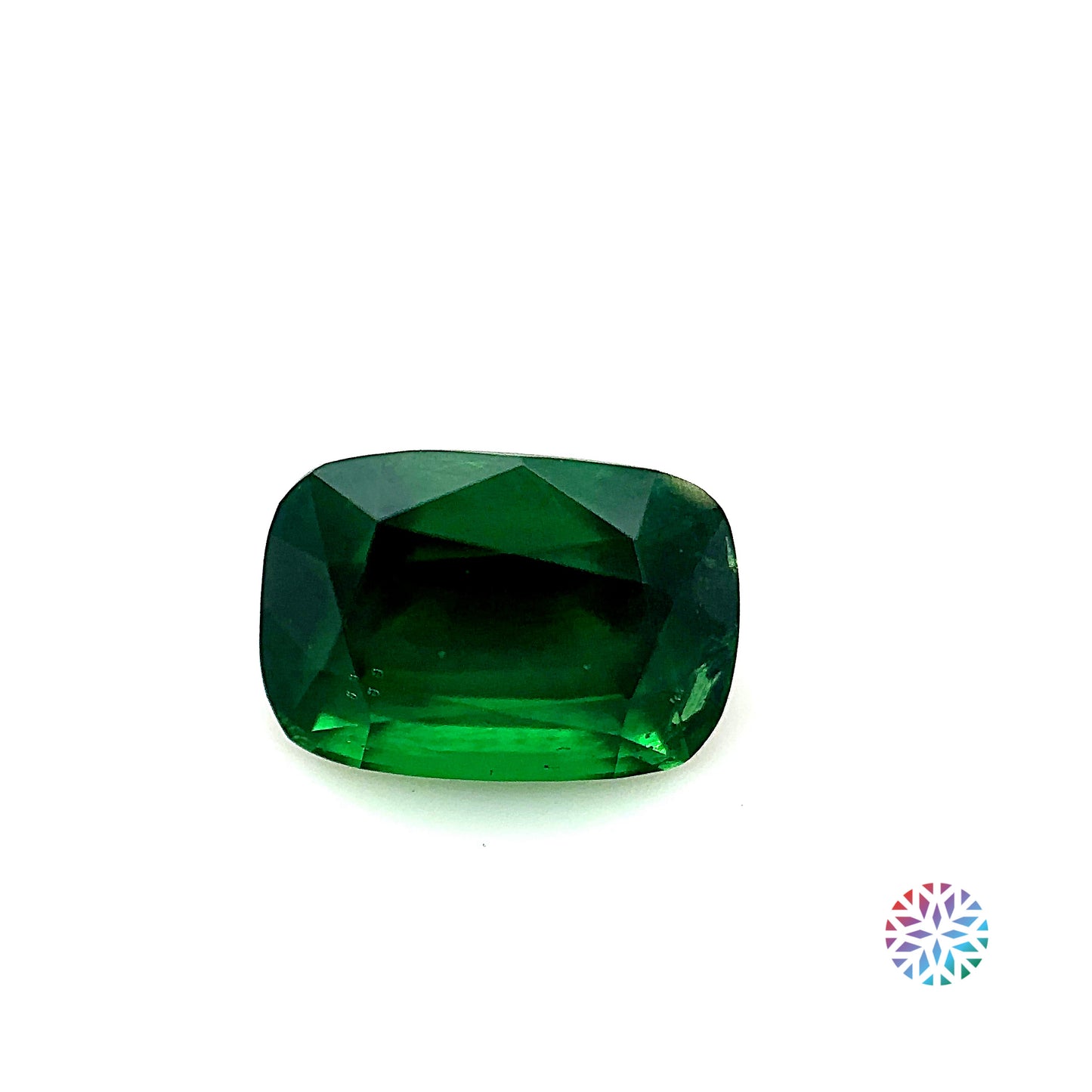 Tsavorite- Cushion, 2.04ct, 8.1 x 5.6 x 5.2mm