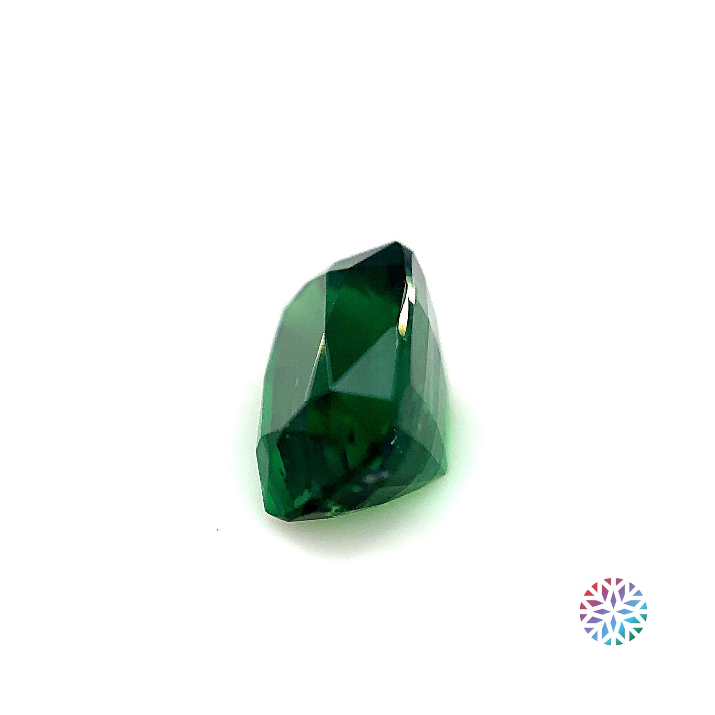 Tsavorite- Cushion, 2.04ct, 8.1 x 5.6 x 5.2mm