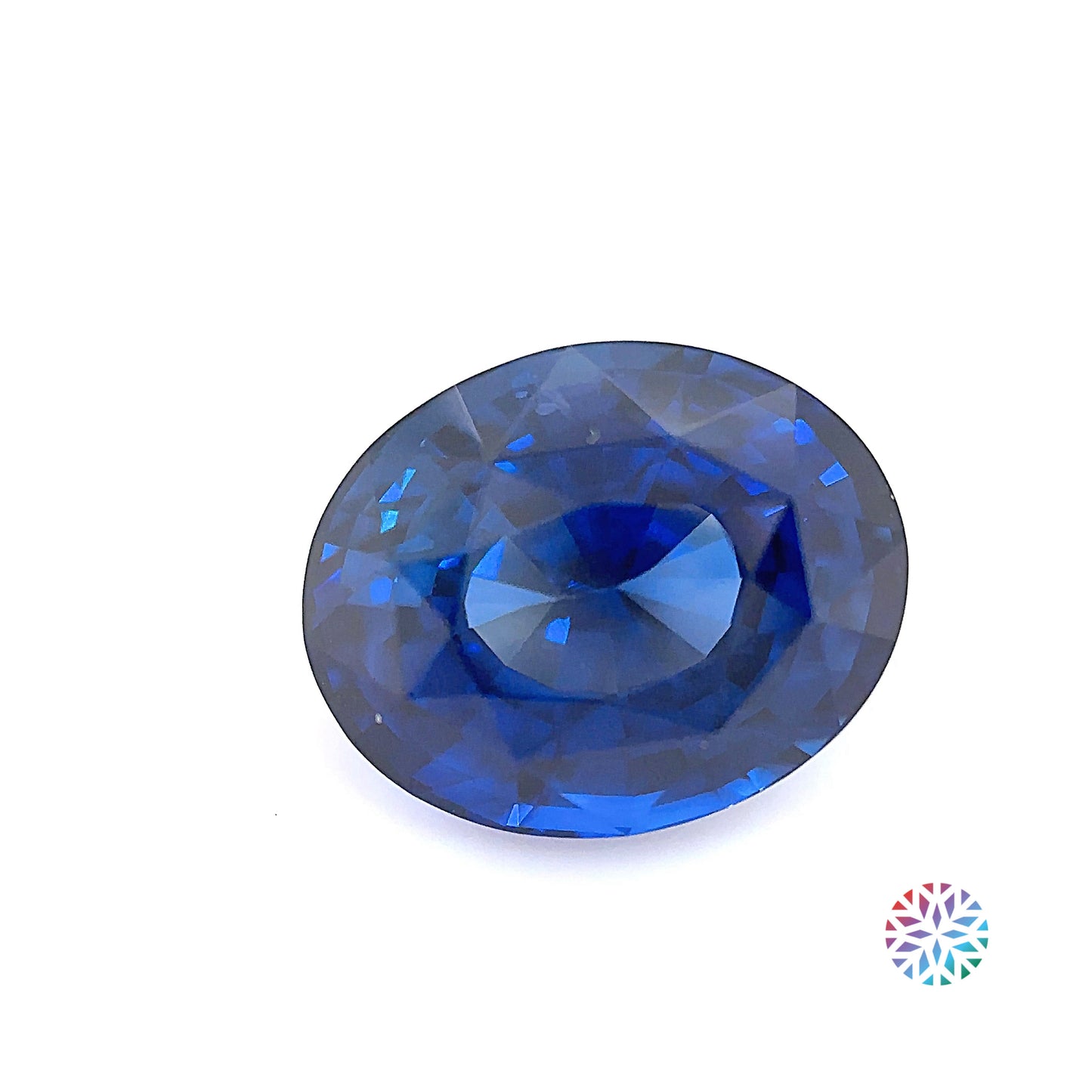 Blue Sapphire- Oval, 4.02ct, 9.8 x 7.9 x 6.2mm, (C)