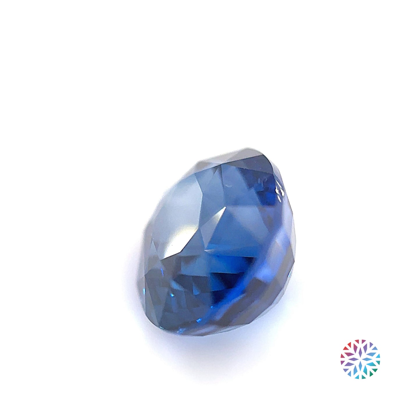 Blue Sapphire- Oval, 4.02ct, 9.8 x 7.9 x 6.2mm, (C)