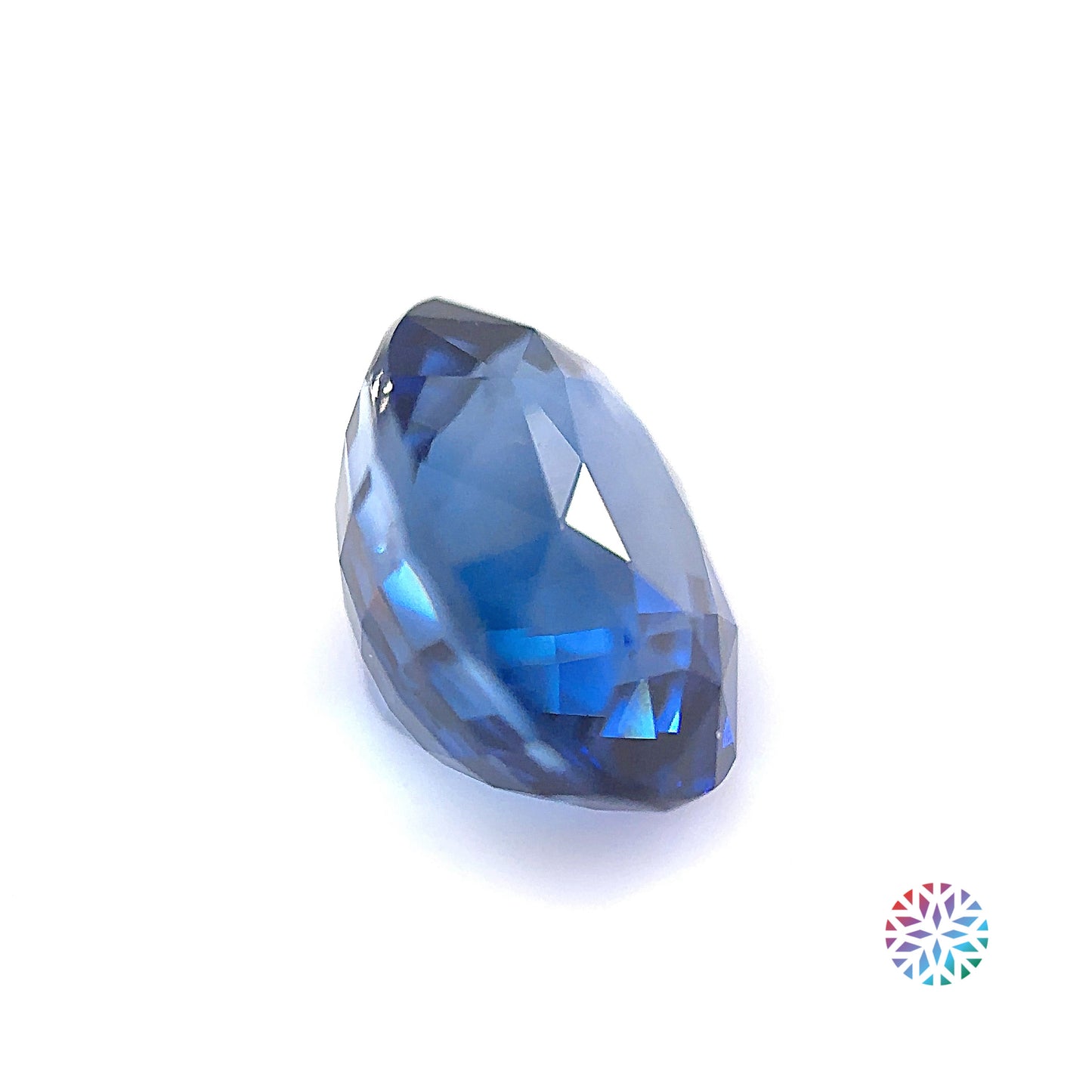 Blue Sapphire- Oval, 4.02ct, 9.8 x 7.9 x 6.2mm, (C)