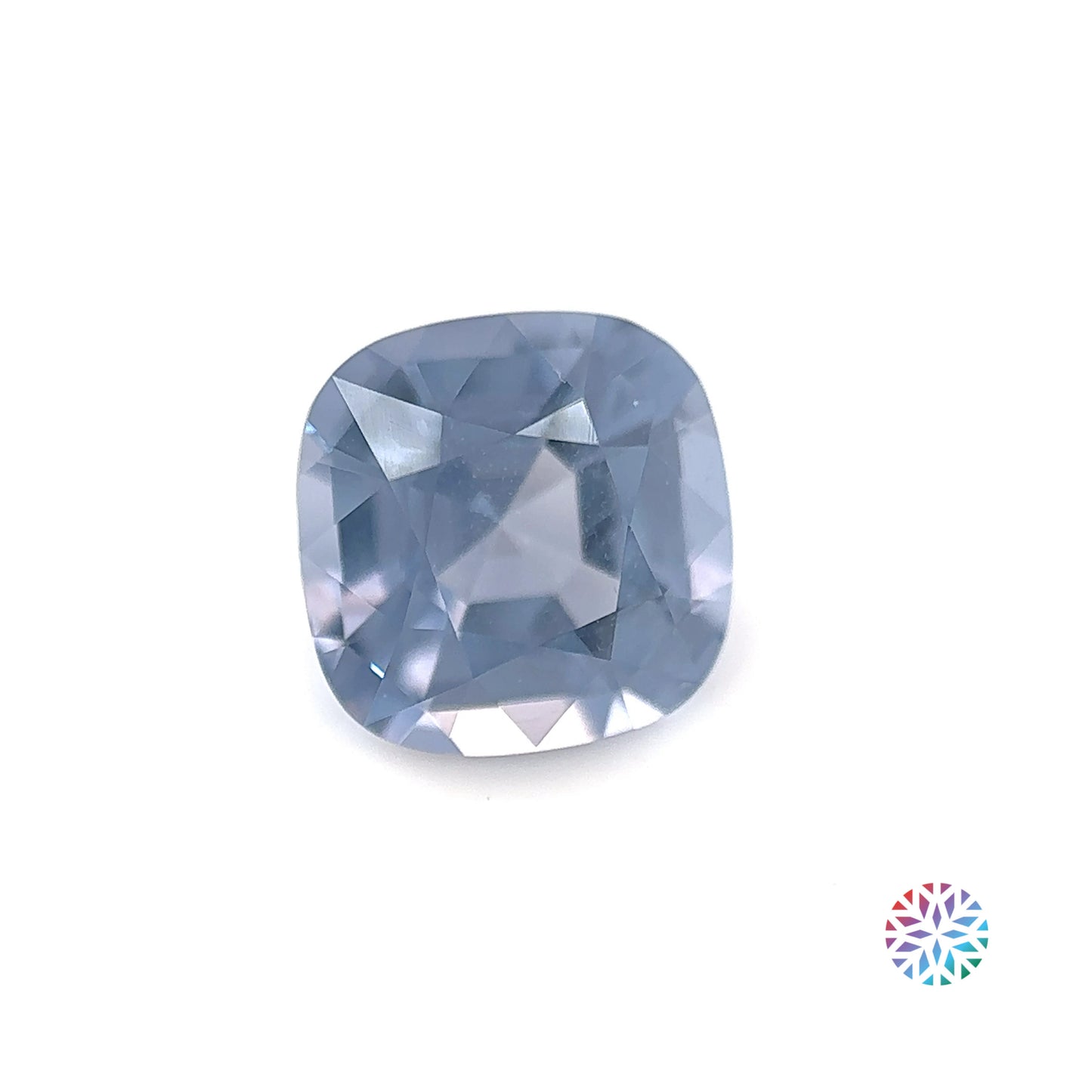 Grey Spinel- Cushion, 3.1ct, 8.9 x 8.8 x 5.5mm