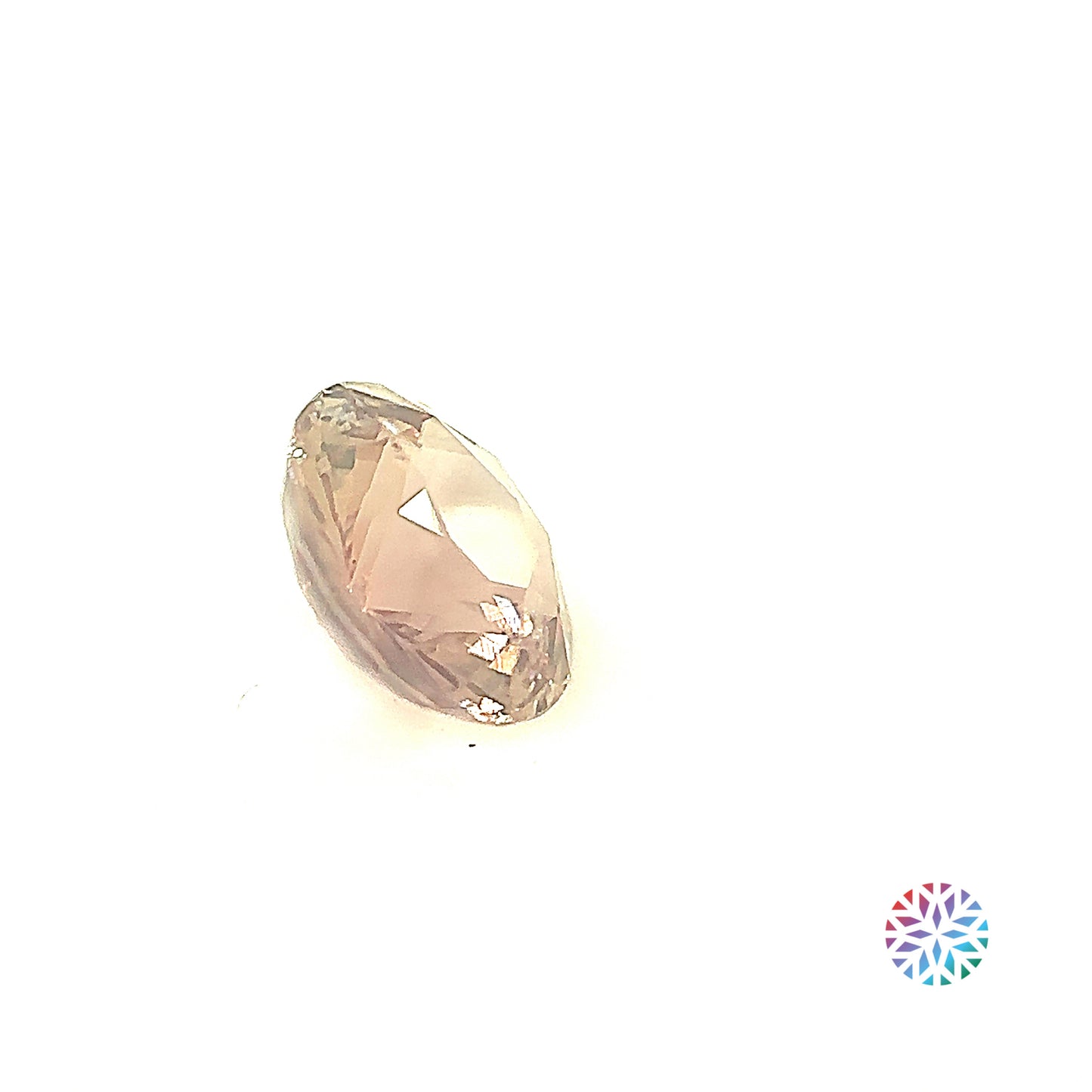 Peach Sapphire- Round, 1.79ct, 7.3 x 7.3 x 4.3mm