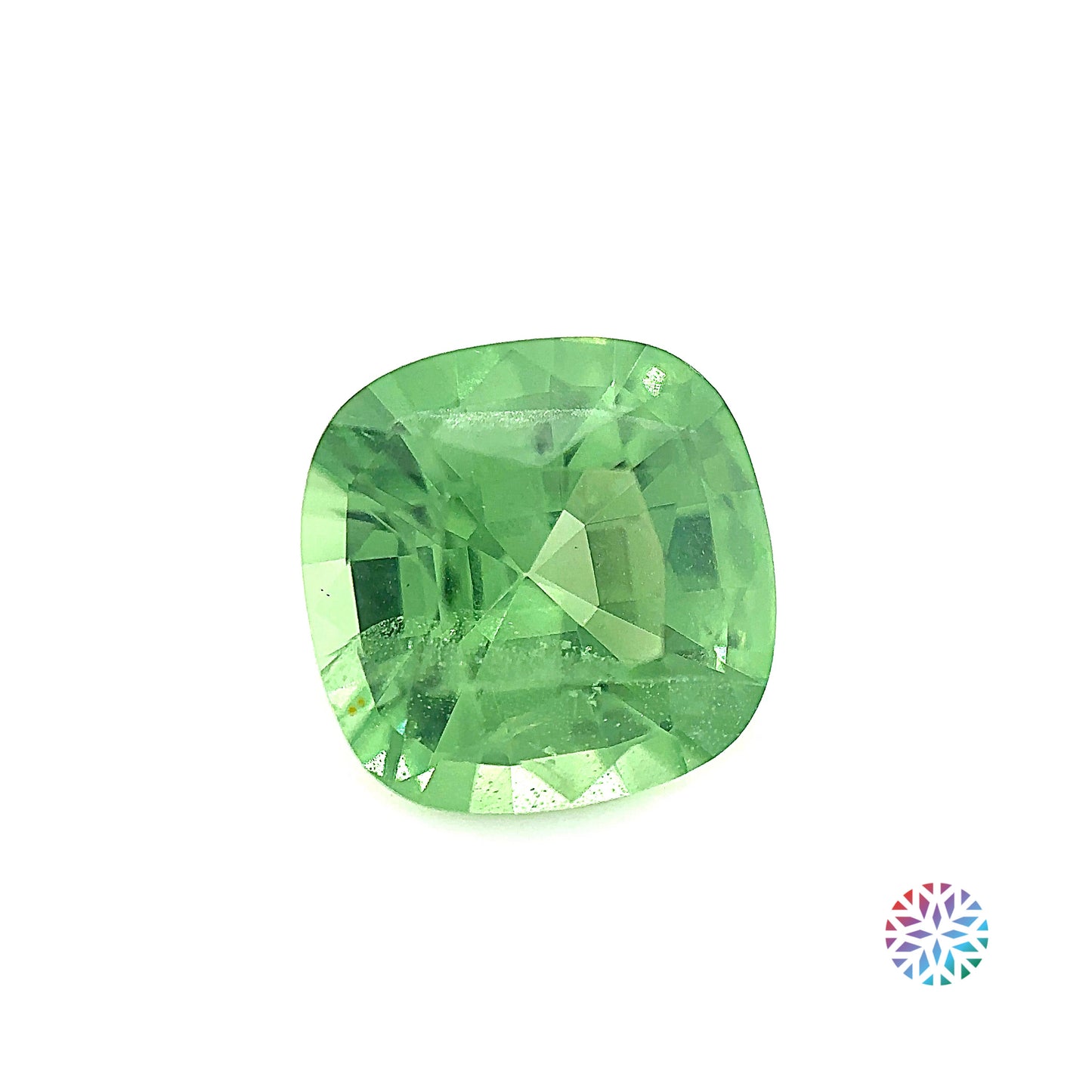 Tsavorite- Cushion, 2.27ct, 8.0 x 7.9 x 5.1mm