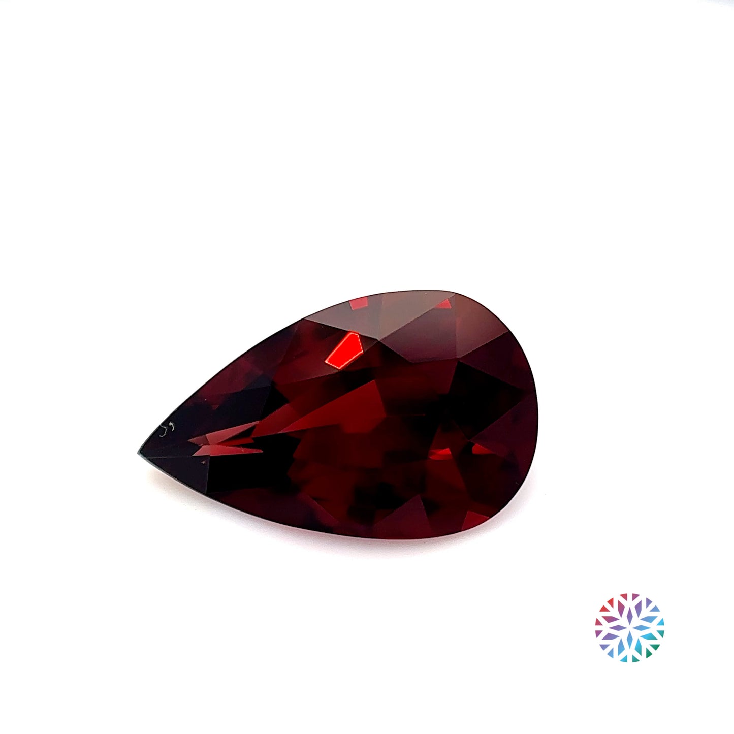 Red Spinel- Pear, 3.09ct, 13.3 x 8.1 x 4.9mm