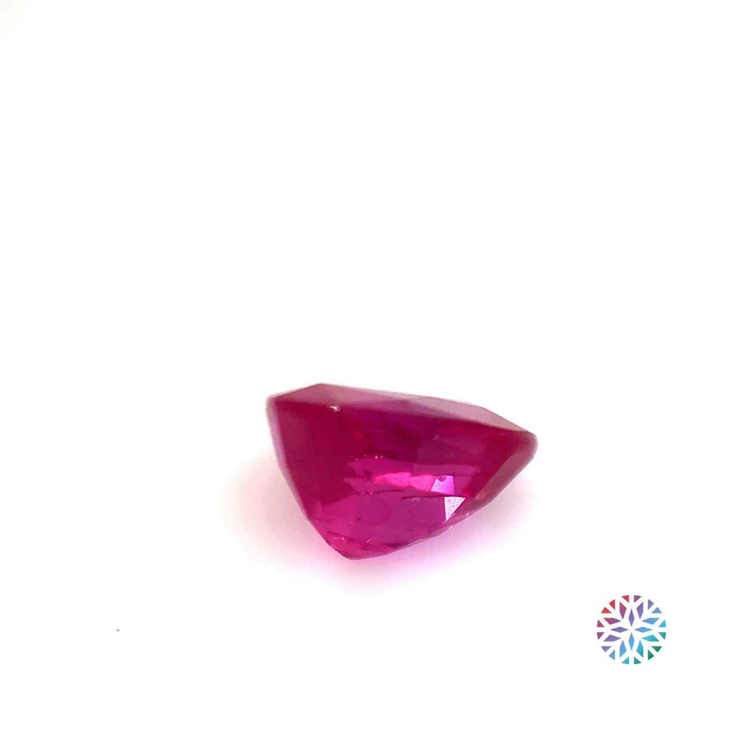 Ruby- Pear, 2.01ct, 8.7 x 7.0 x 4.6mm, (C), (N)